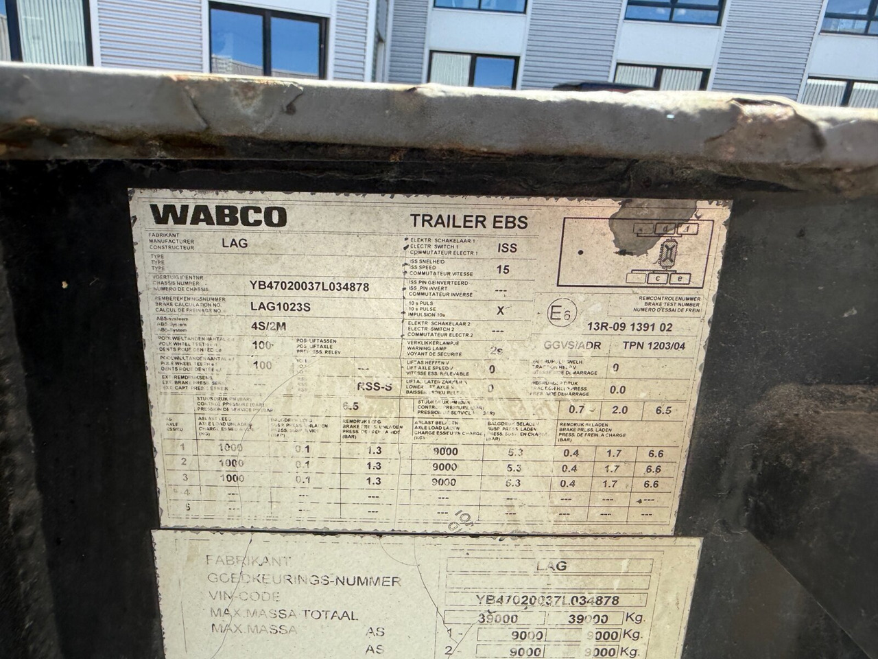Lag 0-3-39 CD Containerchassis 0-3-39 CD Containerchassis, 20ft und 30ft, ADR - 세미 트레일러 : 사진 2 Lag 0-3-39 CD Containerchassis 0-3-39 CD Containerchassis, 20ft und 30ft, ADR - 세미 트레일러 : 사진 2