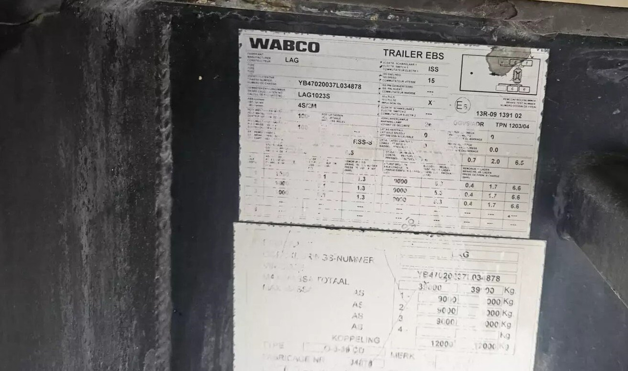 Lag 0-3-39 CD Containerchassis 0-3-39 CD Containerchassis, 20ft und 30ft, ADR - 세미 트레일러 : 사진 3 Lag 0-3-39 CD Containerchassis 0-3-39 CD Containerchassis, 20ft und 30ft, ADR - 세미 트레일러 : 사진 3