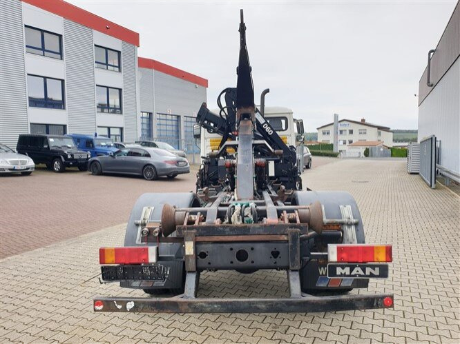 후크 리프트 트럭, 크레인 트럭 MAN 14.152 F 4x2 BB 14.152 F 4x2 BB mit Kran Hiab 060-2 : 사진 13