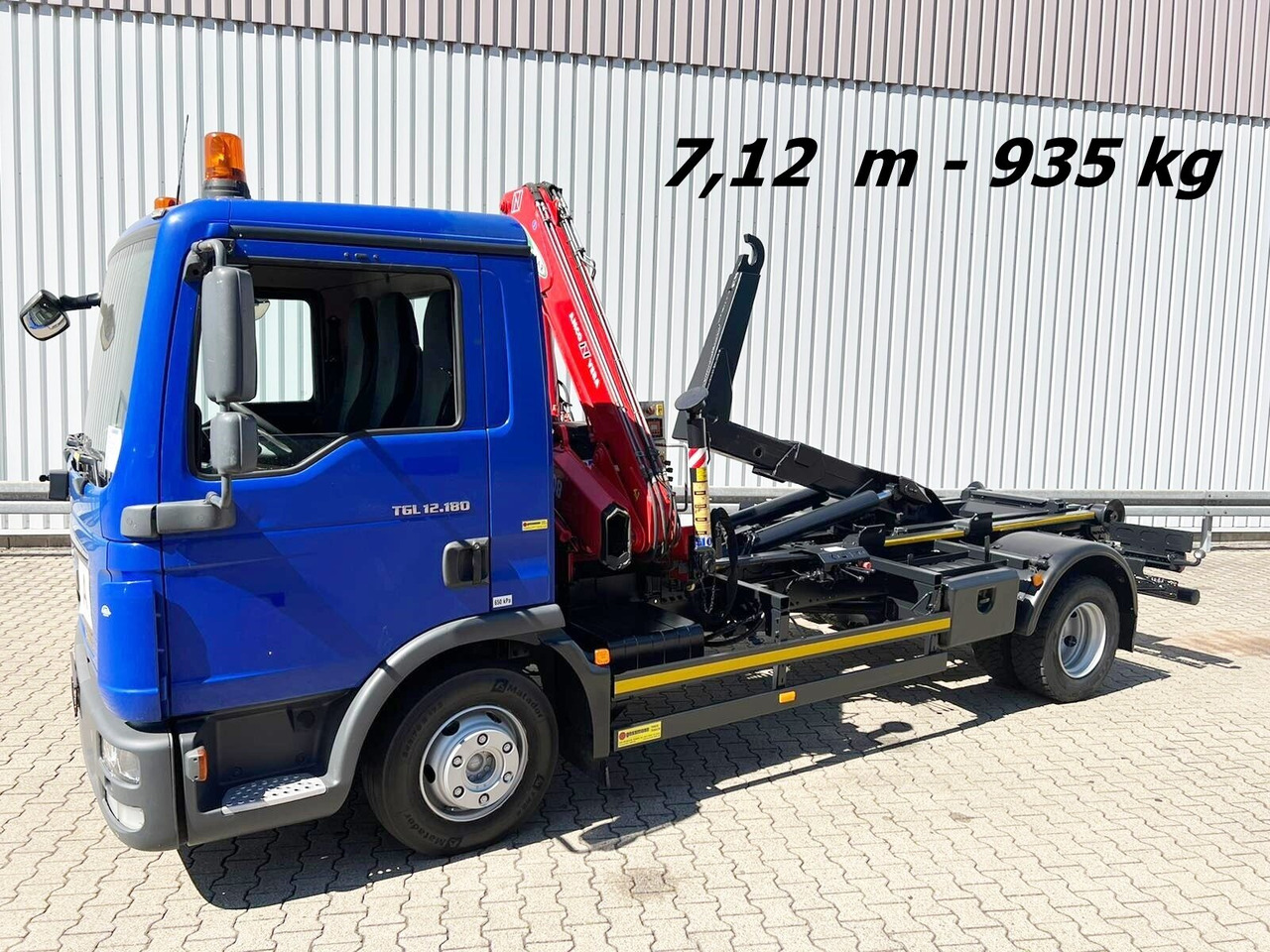 MAN TGL 12.180/210 4x2 BB TGL 12.180/210 4x2 BB, City-Abroller, Kran AMCO VEBA 807N2S - 후크 리프트 트럭, 크레인 트럭 : 사진 1 MAN TGL 12.180/210 4x2 BB TGL 12.180/210 4x2 BB, City-Abroller, Kran AMCO VEBA 807N2S - 후크 리프트 트럭, 크레인 트럭 : 사진 1