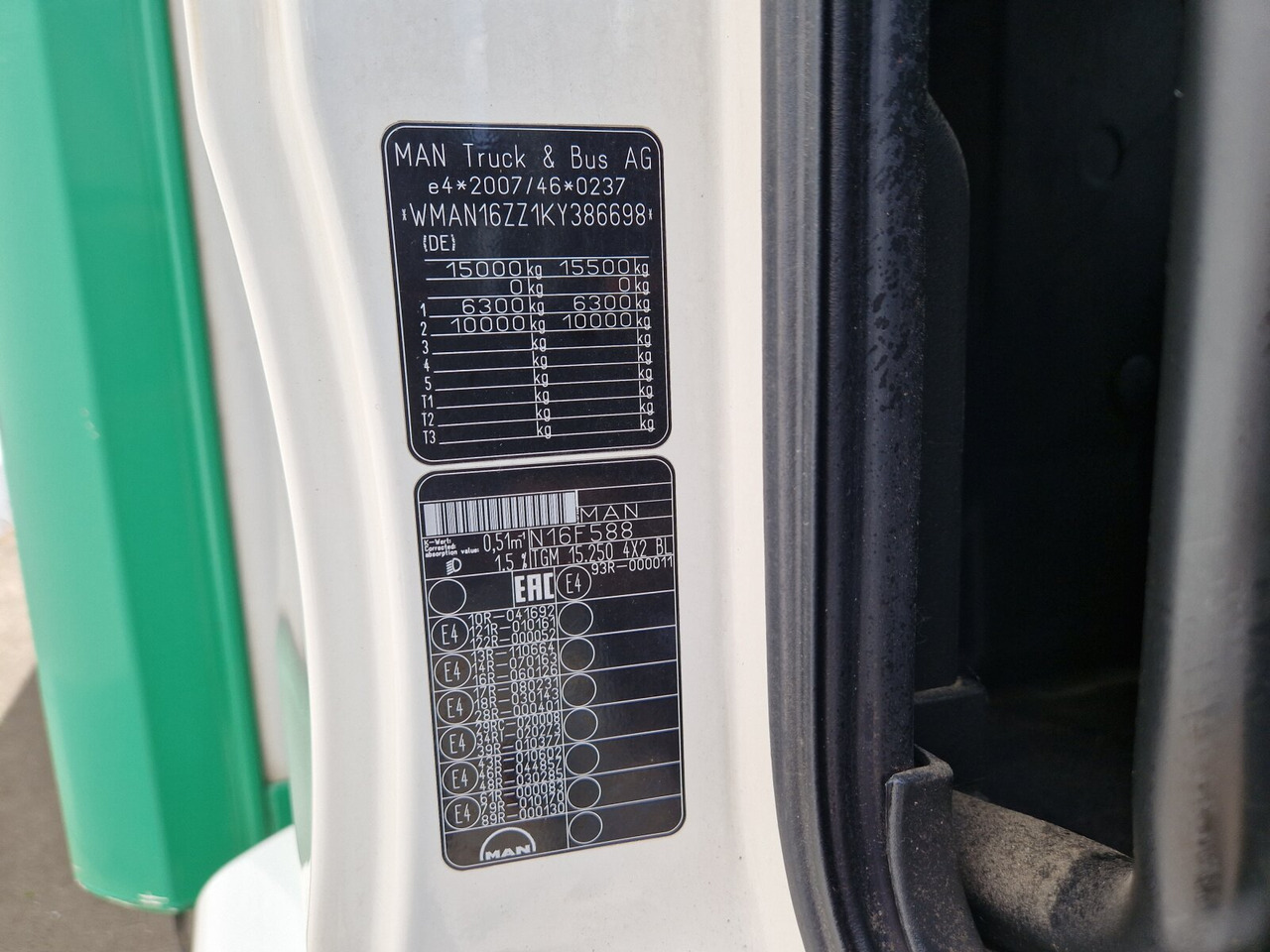 MAN TGM 15.250/340 4X2 BL TGM 15.250/340 4X2 BL, Tiefkühlkoffer, Thermoking, Rolltor, unterfaltbare Dhollandia LBW - 냉동탑차 : 사진 4 MAN TGM 15.250/340 4X2 BL TGM 15.250/340 4X2 BL, Tiefkühlkoffer, Thermoking, Rolltor, unterfaltbare Dhollandia LBW - 냉동탑차 : 사진 4