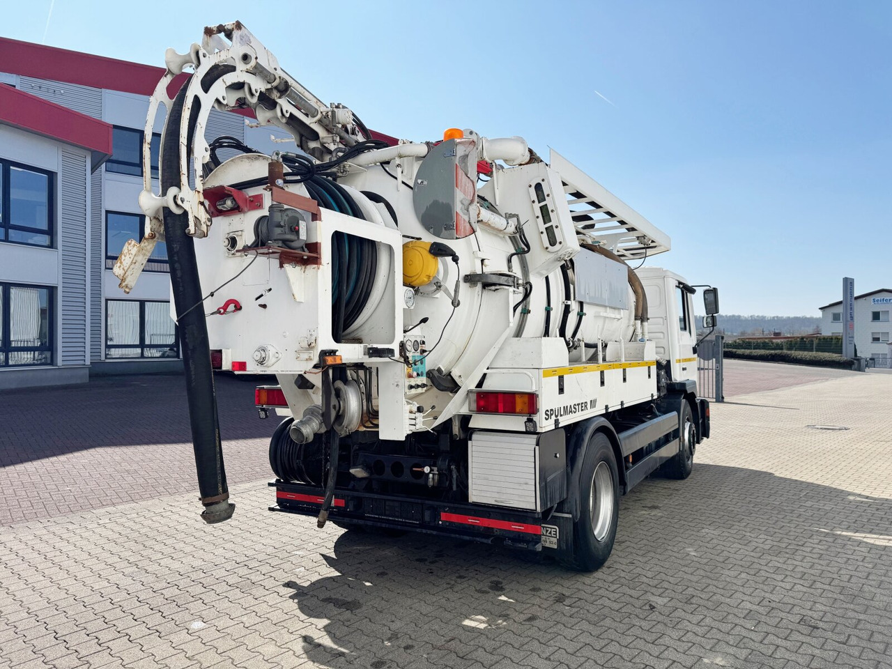트럭 MAN TGM 18.284 4x2 BL TGM 18.284 4x2 BL, Assmann Saug- und Spülwagen 9m³ : 사진 11