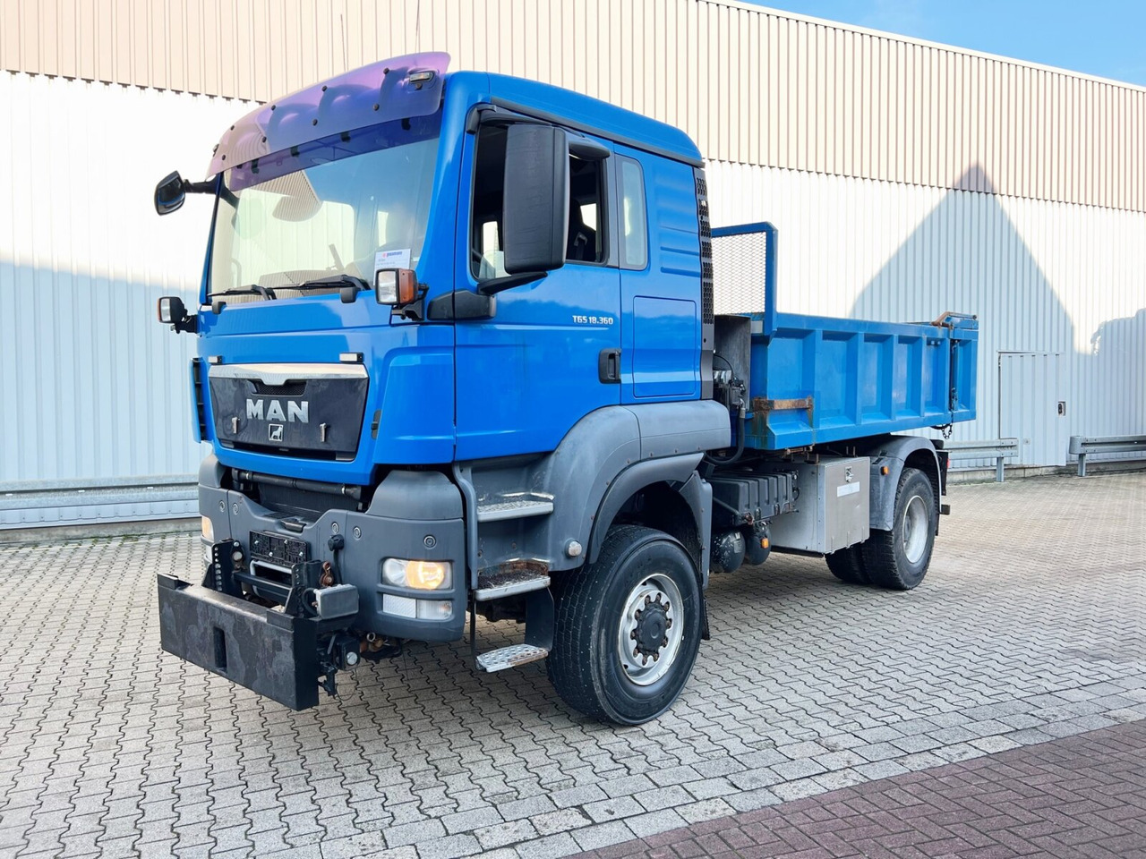 덤프트럭 MAN TGS 18.360 4X4 BL TGS 18.360 4X4 BL, Hinterkipper, hydr. Heckklappe, Winterdienstausstattung : 사진 7