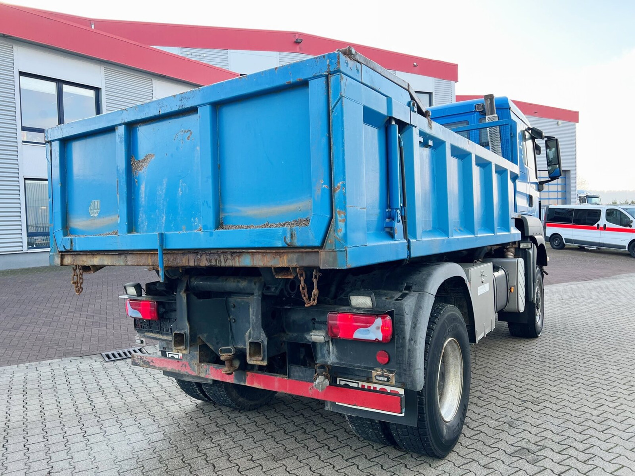 덤프트럭 MAN TGS 18.360 4X4 BL TGS 18.360 4X4 BL, Hinterkipper, hydr. Heckklappe, Winterdienstausstattung : 사진 11