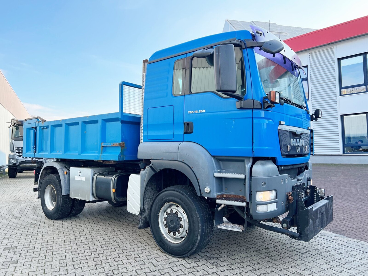 덤프트럭 MAN TGS 18.360 4X4 BL TGS 18.360 4X4 BL, Hinterkipper, hydr. Heckklappe, Winterdienstausstattung : 사진 10