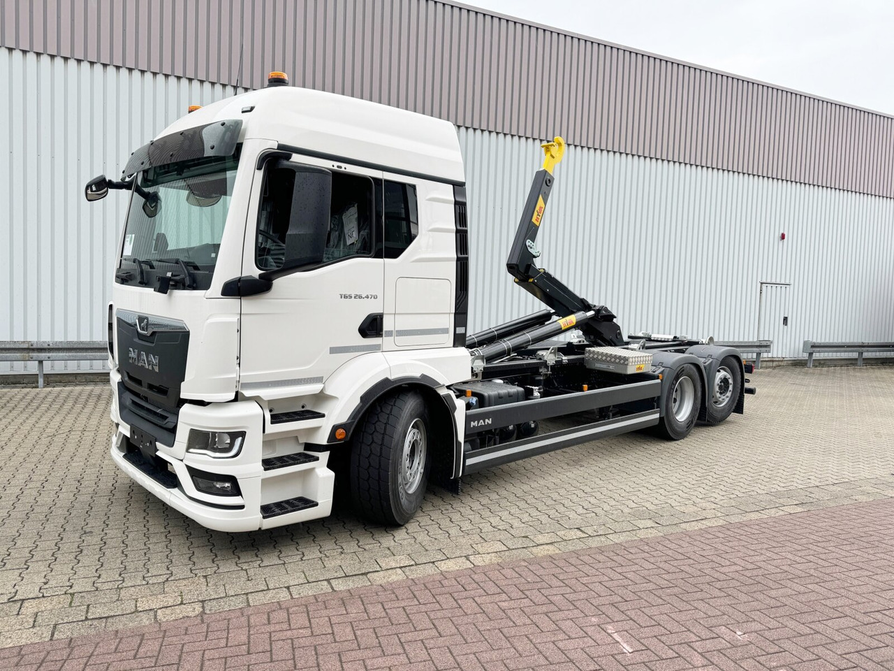 MAN TGS 26.470 6x2-4 LL CH TGS 26.470 6x2-4 LL CH, Retarder, Navi, Lenk-/Liftachse - 후크 리프트 트럭 : 사진 1 MAN TGS 26.470 6x2-4 LL CH TGS 26.470 6x2-4 LL CH, Retarder, Navi, Lenk-/Liftachse - 후크 리프트 트럭 : 사진 1