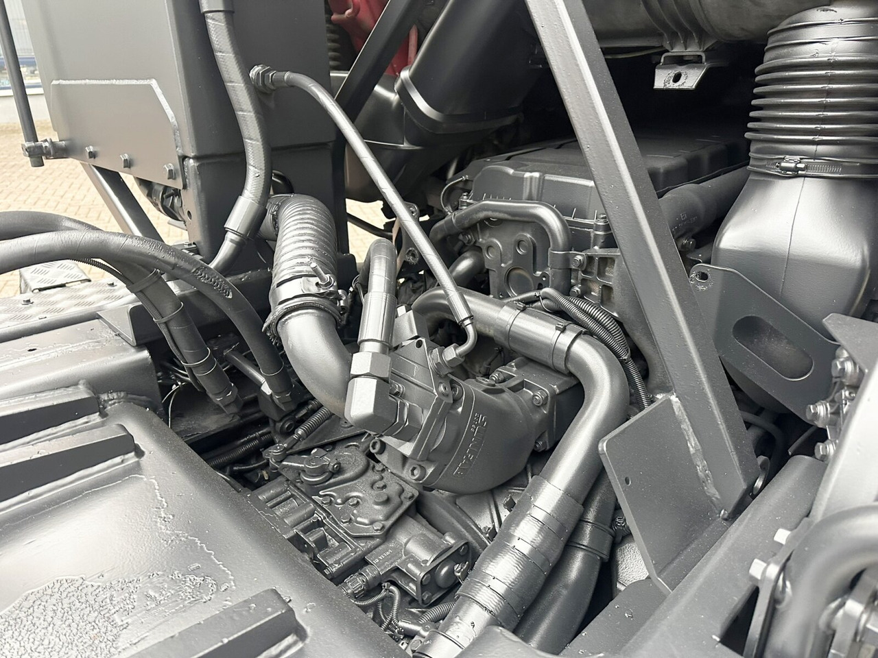 MAN TGS 35.480 8X4 BL TGS 35.400 8x4 BL, Schub-Knick bis 6,5m Container - 후크 리프트 트럭 : 사진 3 MAN TGS 35.480 8X4 BL TGS 35.400 8x4 BL, Schub-Knick bis 6,5m Container - 후크 리프트 트럭 : 사진 3