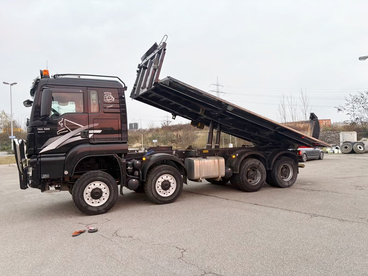 MAN TGS 35.500 8x8 BB TGS 35.500 8x8 BB, Meiller Bordmatik - 덤프트럭 : 사진 5 MAN TGS 35.500 8x8 BB TGS 35.500 8x8 BB, Meiller Bordmatik - 덤프트럭 : 사진 5