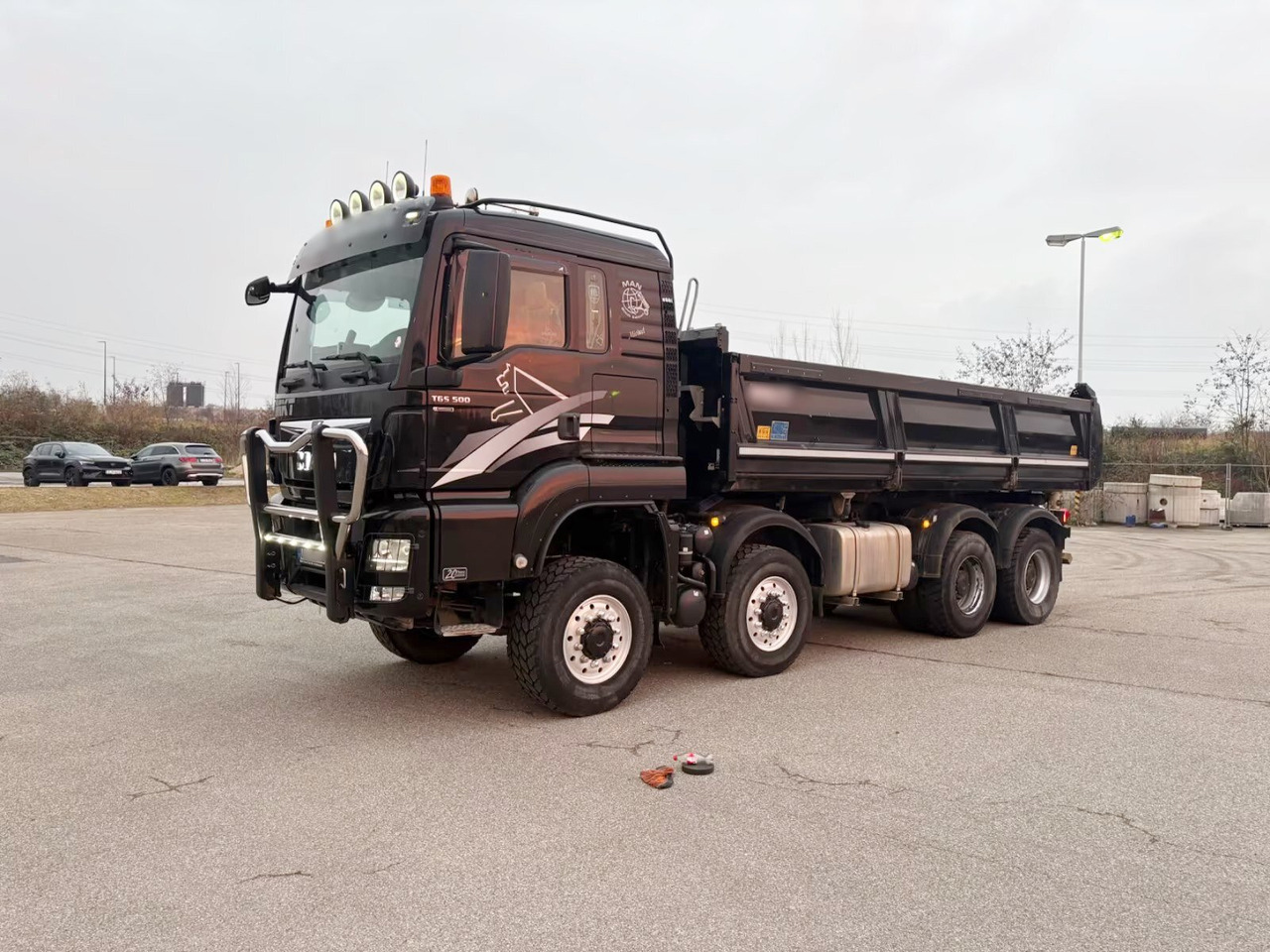 MAN TGS 35.500 8x8 TGS 35.500 8x8, Meiller Bordmatik - 덤프트럭 : 사진 4 MAN TGS 35.500 8x8 TGS 35.500 8x8, Meiller Bordmatik - 덤프트럭 : 사진 4