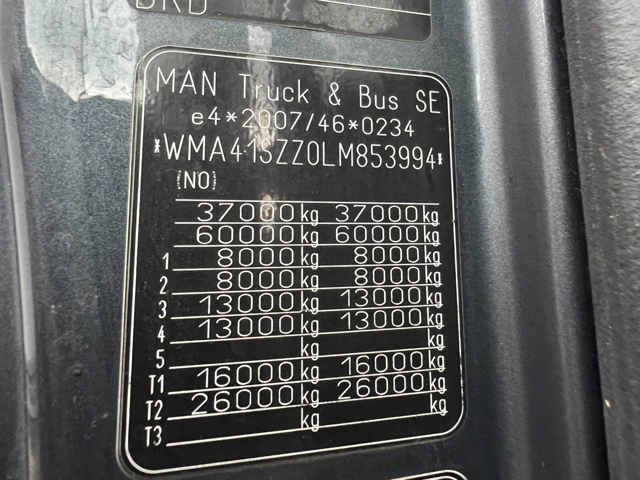 MAN TGS 35.510 8x4 BL TGS 35.510 8x4 BL, Intarder, Stahlmulde ca. 13m³, hydr. Heckklappenöffnung - 덤프 : 사진 5 MAN TGS 35.510 8x4 BL TGS 35.510 8x4 BL, Intarder, Stahlmulde ca. 13m³, hydr. Heckklappenöffnung - 덤프 : 사진 5