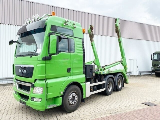 MAN TGX 26.540 6x4 BB TGX 26.540 6x4 BB, Intarder, XXL-Fahrerhaus - 스킵 로더 트럭 : 사진 1 MAN TGX 26.540 6x4 BB TGX 26.540 6x4 BB, Intarder, XXL-Fahrerhaus - 스킵 로더 트럭 : 사진 1