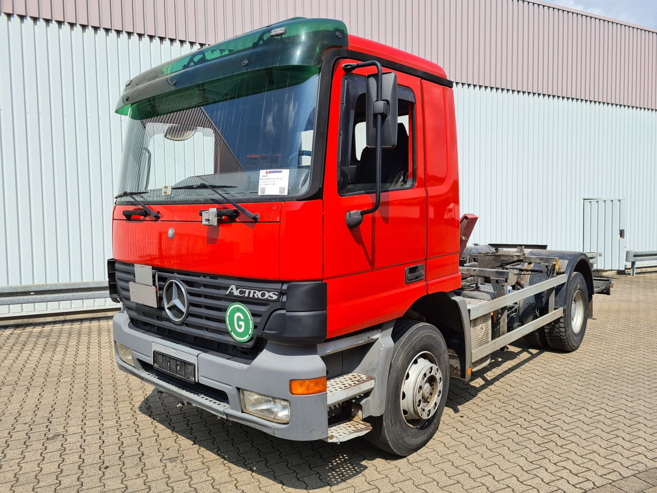 Mercedes-Benz Actros 1835 K 4x2 Actros 1835 K 4x2 - 캡 새시 트럭 : 사진 1 Mercedes-Benz Actros 1835 K 4x2 Actros 1835 K 4x2 - 캡 새시 트럭 : 사진 1