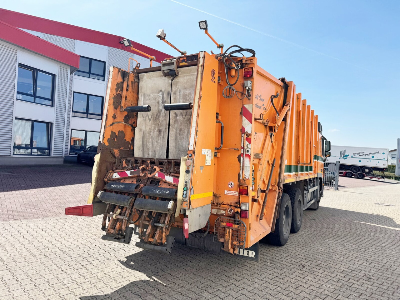 쓰레기차 운반 물 쓰레기 Mercedes-Benz Actros 2641/48 L 6x4 Actros 2641/48 L 6x4, Haller M21X2C, Zöller Schüttung : 사진 10
