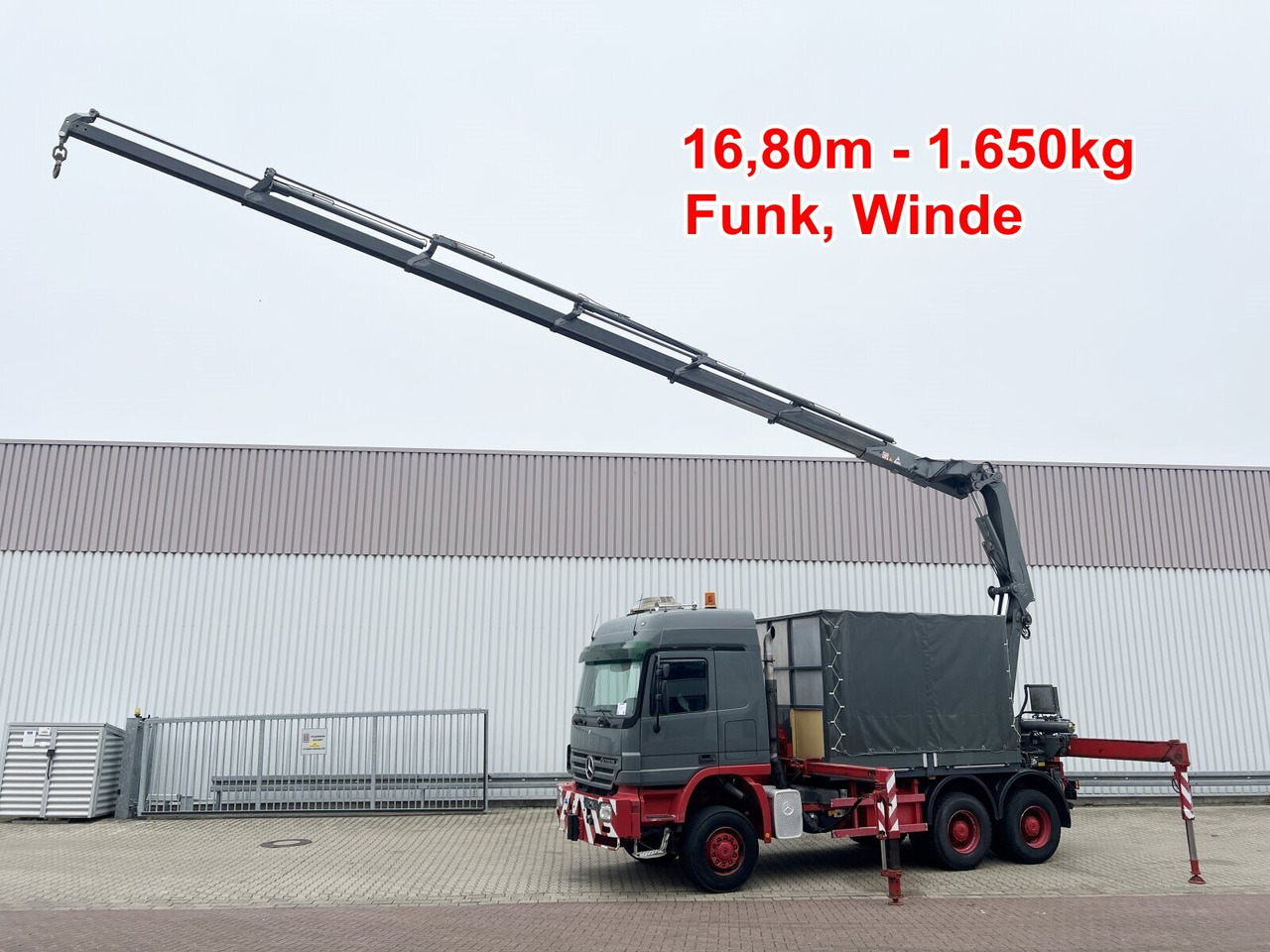 Mercedes-Benz Actros 3346 AK 6x6 Actros 3346 AK 6x6, 134t Anhängelast WSK, Heckkran Fassi F420AXP.26, Funk, Winde - 크레인 트럭 : 사진 1 Mercedes-Benz Actros 3346 AK 6x6 Actros 3346 AK 6x6, 134t Anhängelast WSK, Heckkran Fassi F420AXP.26, Funk, Winde - 크레인 트럭 : 사진 1