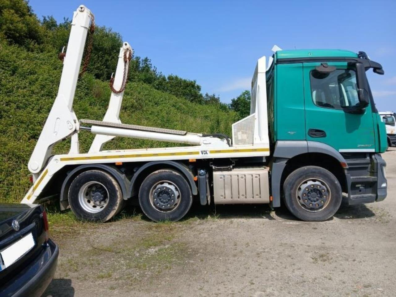 Mercedes-Benz Antos 2540 L 6x2 Antos 2540 L 6x2, Vorlaufachse lenk-,liftbar - 스킵 로더 트럭 : 사진 5 Mercedes-Benz Antos 2540 L 6x2 Antos 2540 L 6x2, Vorlaufachse lenk-,liftbar - 스킵 로더 트럭 : 사진 5