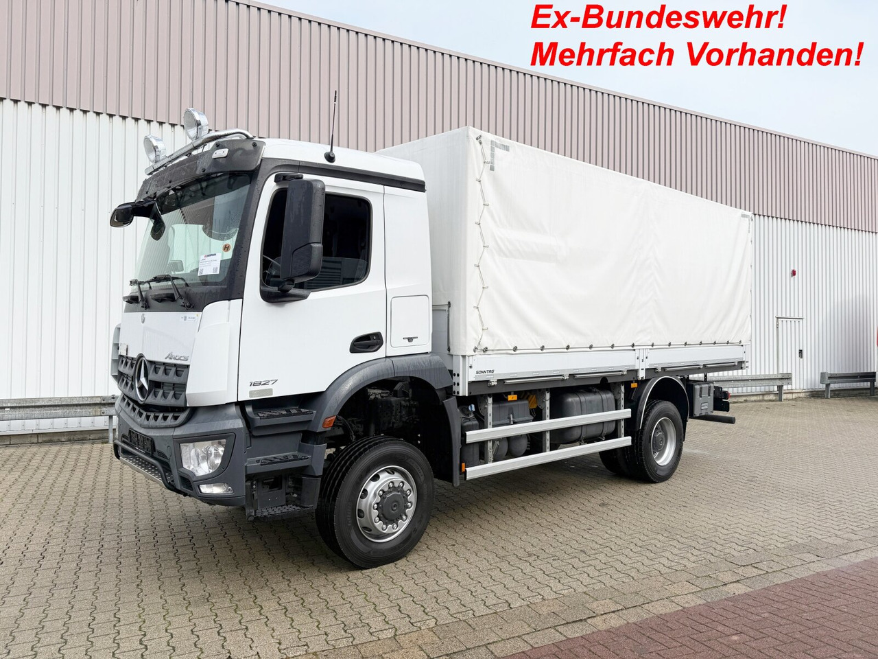 Mercedes-Benz Arocs 1827 A 4x4 Arocs 1827 A 4x4, Ex-! - 드롭사이드/ 플랫베드 트럭 : 사진 1 Mercedes-Benz Arocs 1827 A 4x4 Arocs 1827 A 4x4, Ex-! - 드롭사이드/ 플랫베드 트럭 : 사진 1