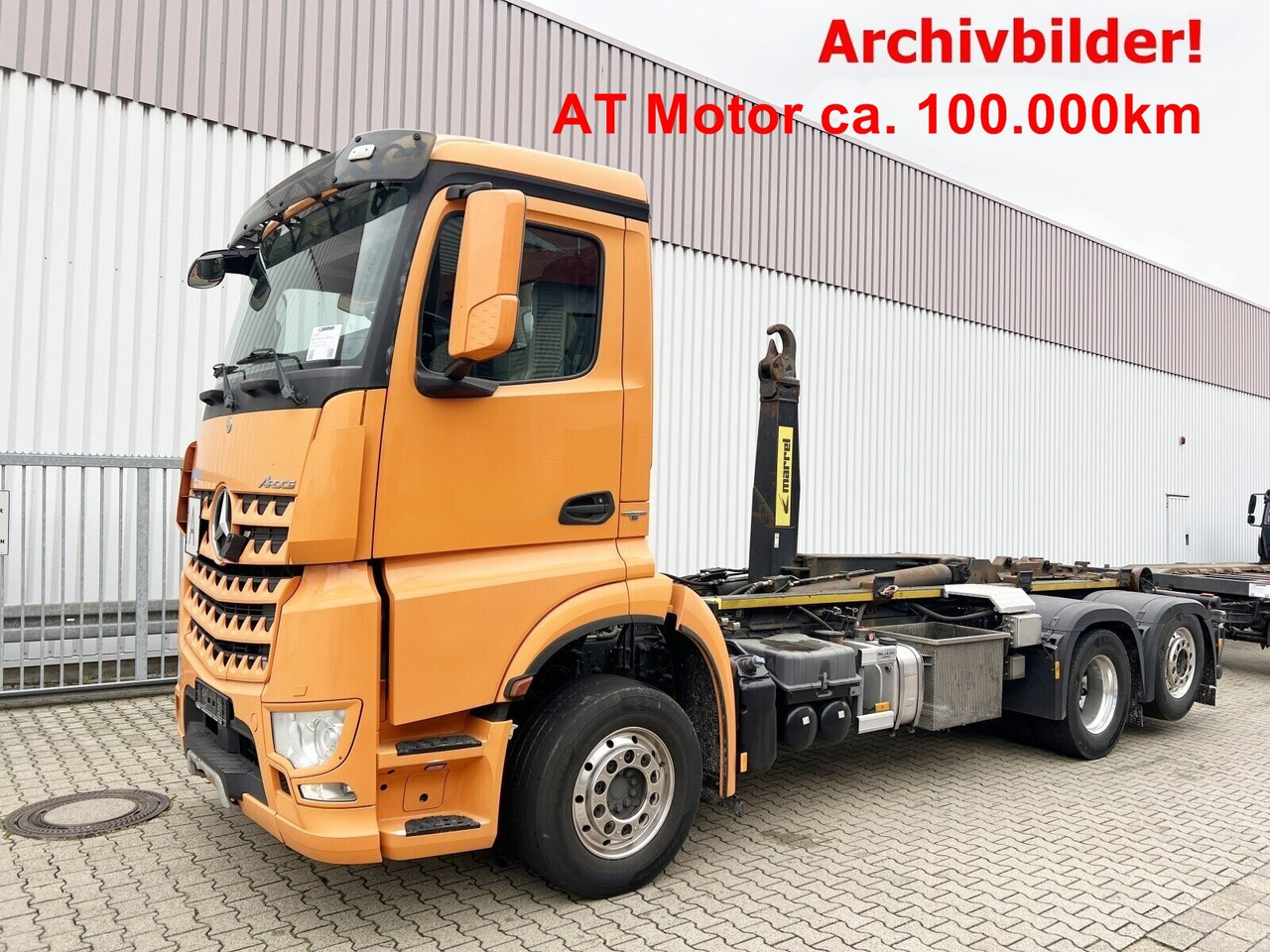 후크 리프트 트럭 Mercedes-Benz Arocs 2552 L 6x2 Arocs 2552 L 6x2, Lenk-/Liftachse : 사진 1