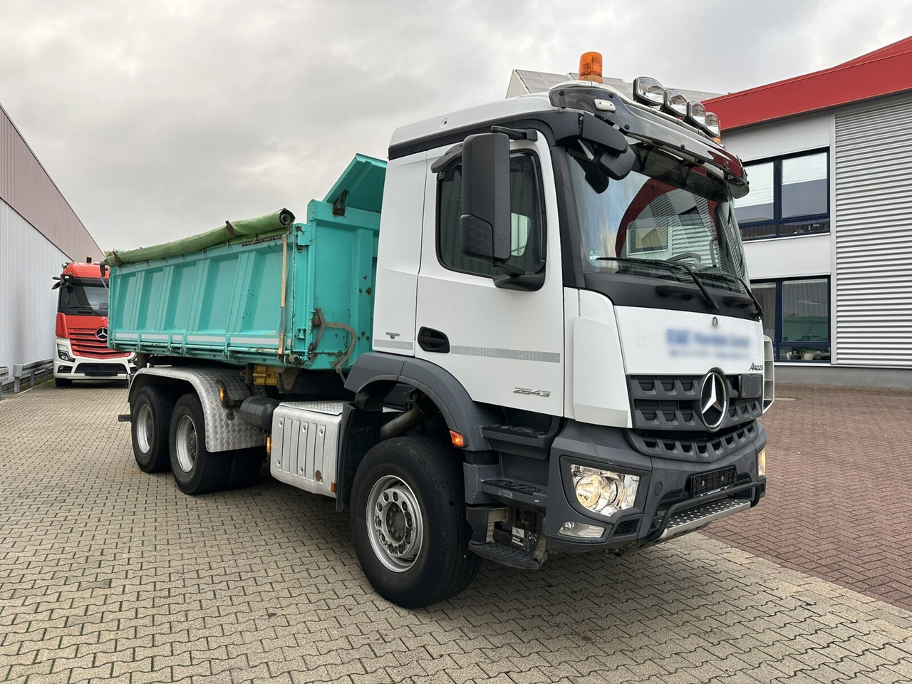 Mercedes-Benz Arocs 2643 K 6x4 Arocs 2643 K 6x4, Rollplane, Meiller - 덤프트럭 : 사진 3 Mercedes-Benz Arocs 2643 K 6x4 Arocs 2643 K 6x4, Rollplane, Meiller - 덤프트럭 : 사진 3