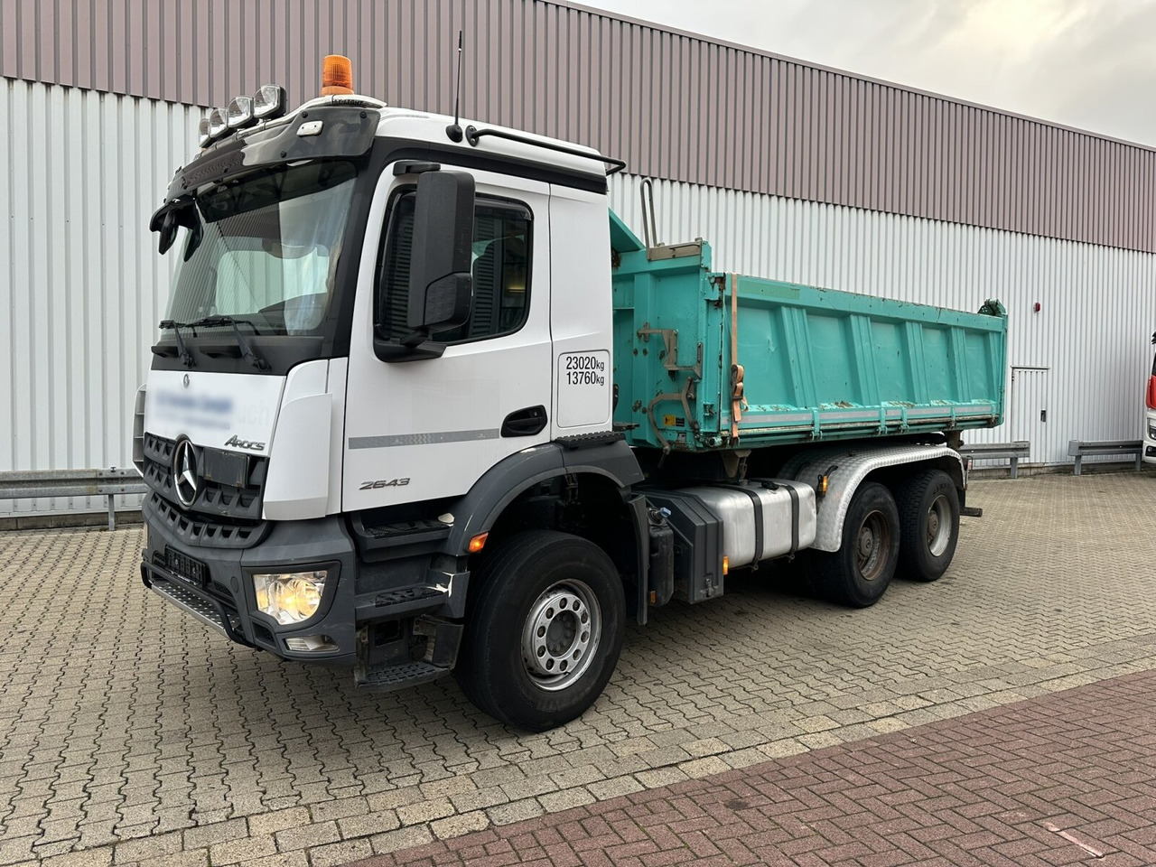 Mercedes-Benz Arocs 2643 K 6x4 Arocs 2643 K 6x4, Rollplane, Meiller - 덤프트럭 : 사진 1 Mercedes-Benz Arocs 2643 K 6x4 Arocs 2643 K 6x4, Rollplane, Meiller - 덤프트럭 : 사진 1