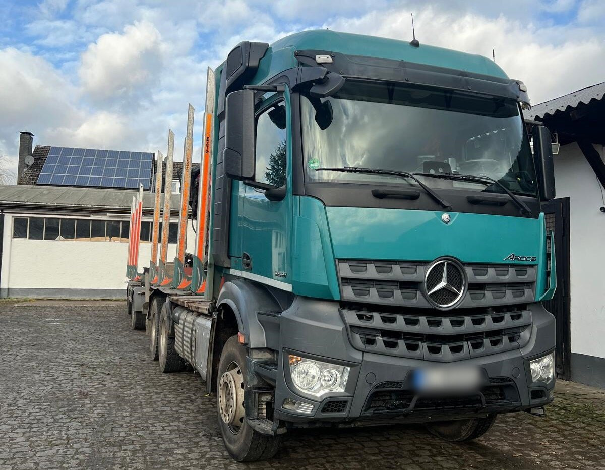Mercedes-Benz Arocs 2651 L 6x4 Arocs 2651 L 6x4, Retarder, StreamSpace, Heckkran Epsilon M120L - 목재 트럭, 크레인 트럭 : 사진 2 Mercedes-Benz Arocs 2651 L 6x4 Arocs 2651 L 6x4, Retarder, StreamSpace, Heckkran Epsilon M120L - 목재 트럭, 크레인 트럭 : 사진 2