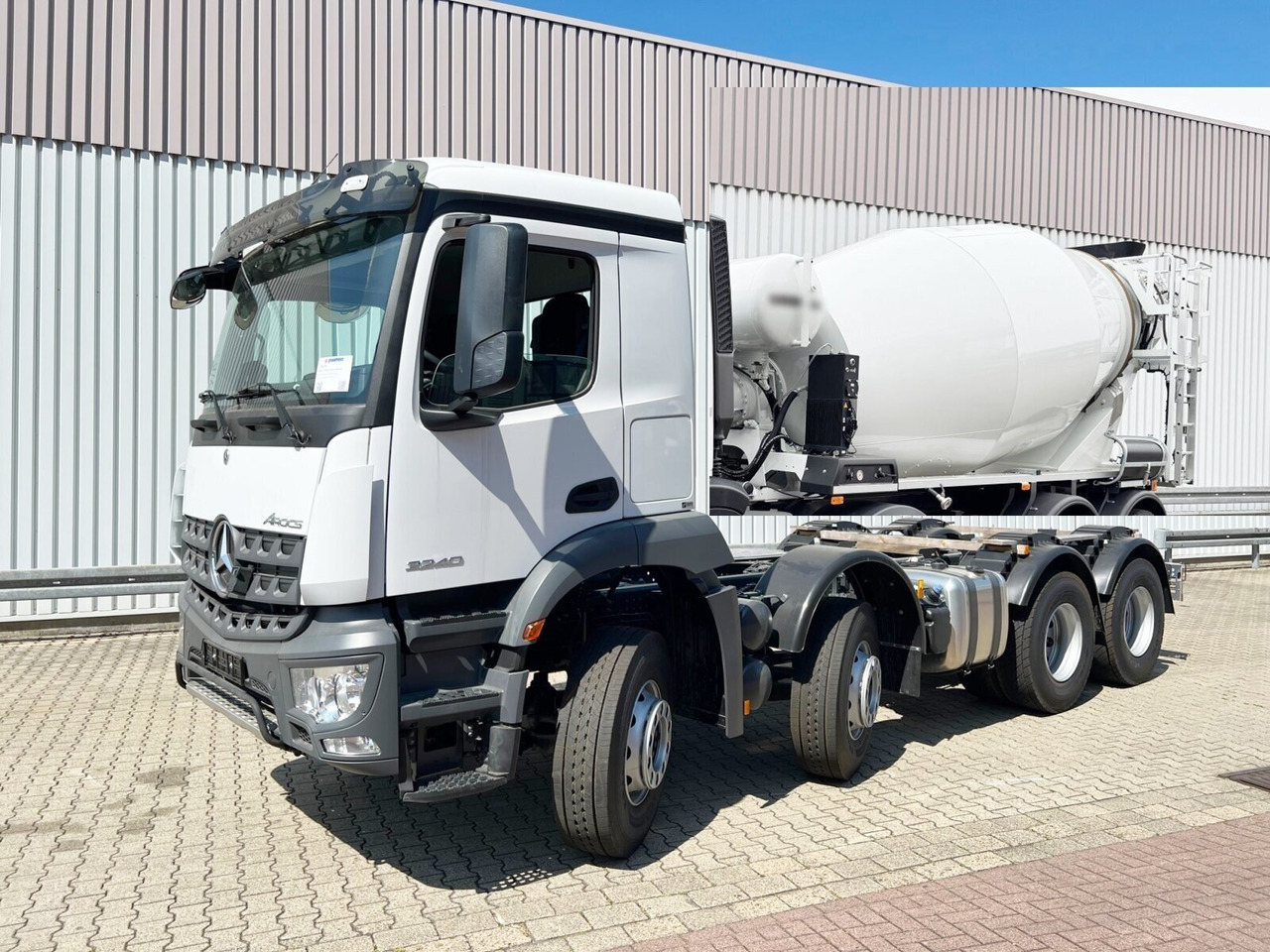 Mercedes-Benz Arocs 3240 8x4 Arocs 3240 8x4, 9/10m³ Mischer - 콘크리트 믹서 트럭 : 사진 1 Mercedes-Benz Arocs 3240 8x4 Arocs 3240 8x4, 9/10m³ Mischer - 콘크리트 믹서 트럭 : 사진 1