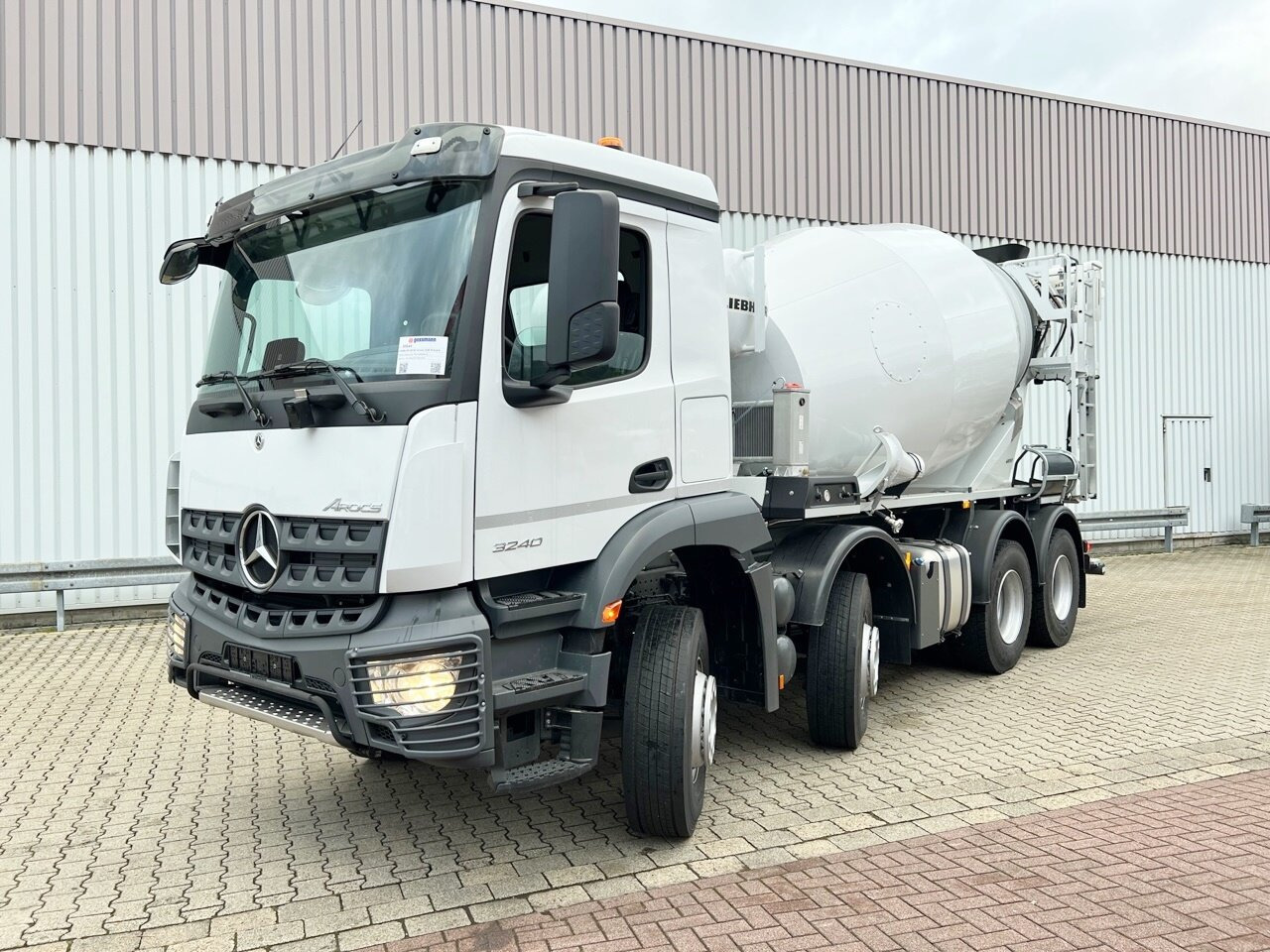 Mercedes-Benz Arocs 3240 B 8x4/4 Arocs 3240 B 8x4/4, Liebherr HTM 905 Mischer ca. 9m³, Multimedia Cockpit, Navi - 콘크리트 믹서 트럭 : 사진 1 Mercedes-Benz Arocs 3240 B 8x4/4 Arocs 3240 B 8x4/4, Liebherr HTM 905 Mischer ca. 9m³, Multimedia Cockpit, Navi - 콘크리트 믹서 트럭 : 사진 1