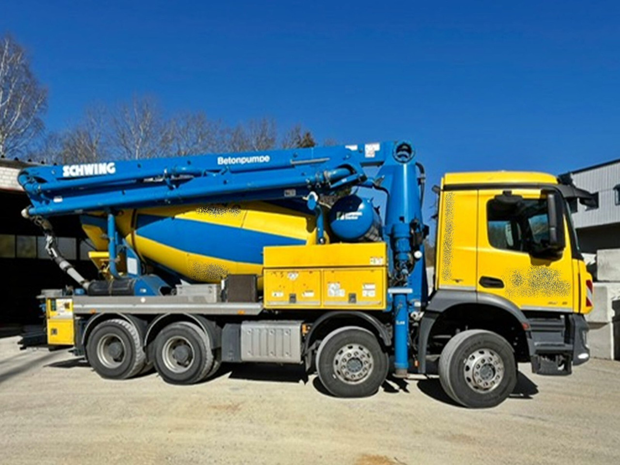 Mercedes-Benz Arocs 3246 B 8x4 Stetter Mischer 7m³, Pumpe 25m Arocs 3246 B 8x4 Stetter Mischer 7m³, Pumpe 25m - 콘크리트 믹서 트럭 : 사진 1 Mercedes-Benz Arocs 3246 B 8x4 Stetter Mischer 7m³, Pumpe 25m Arocs 3246 B 8x4 Stetter Mischer 7m³, Pumpe 25m - 콘크리트 믹서 트럭 : 사진 1