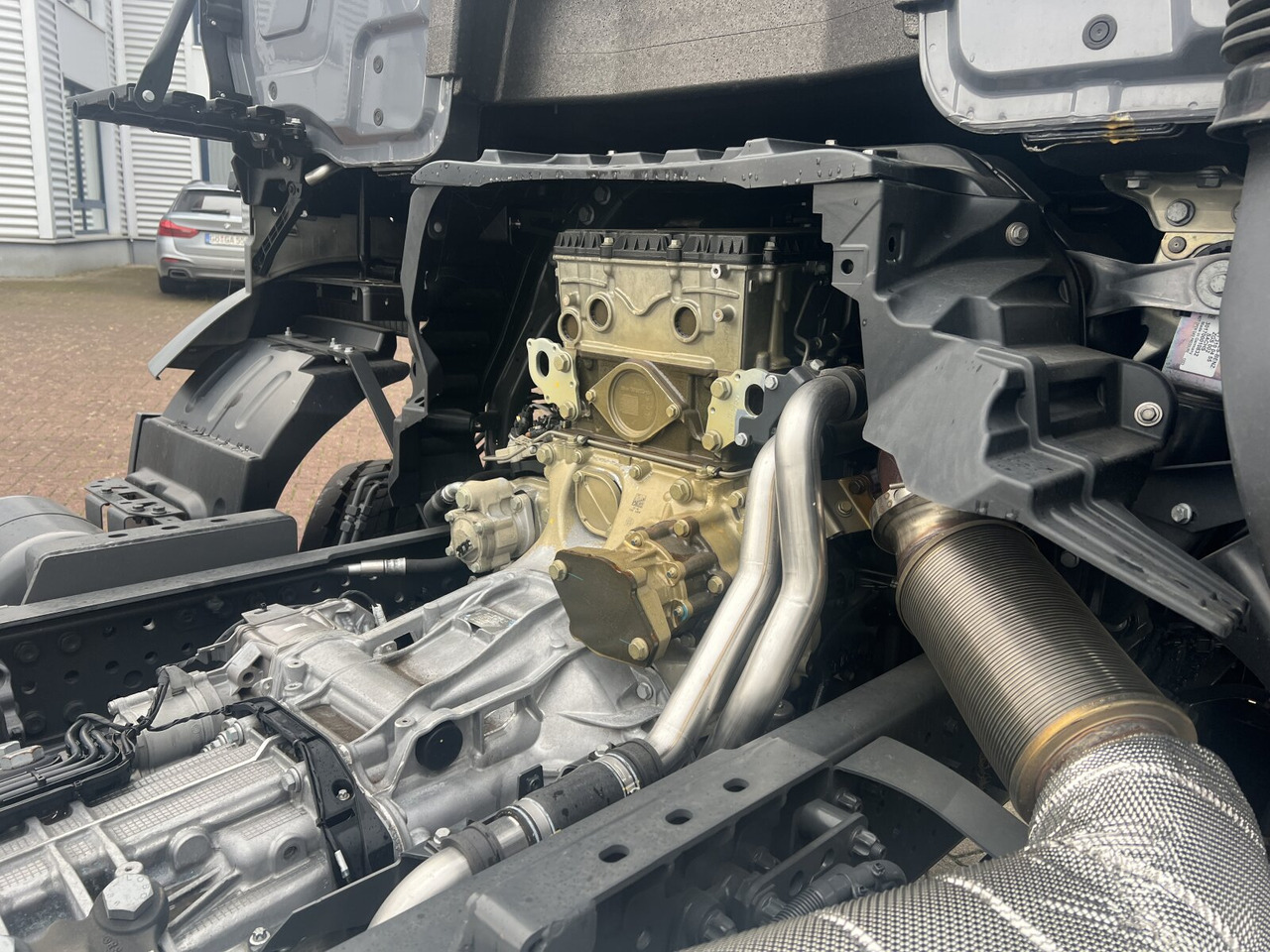 Mercedes-Benz Arocs 3251 L 8x4/4 Arocs 3251 L 8x4/4, Motorabtrieb - 후크 리프트 트럭 : 사진 3 Mercedes-Benz Arocs 3251 L 8x4/4 Arocs 3251 L 8x4/4, Motorabtrieb - 후크 리프트 트럭 : 사진 3