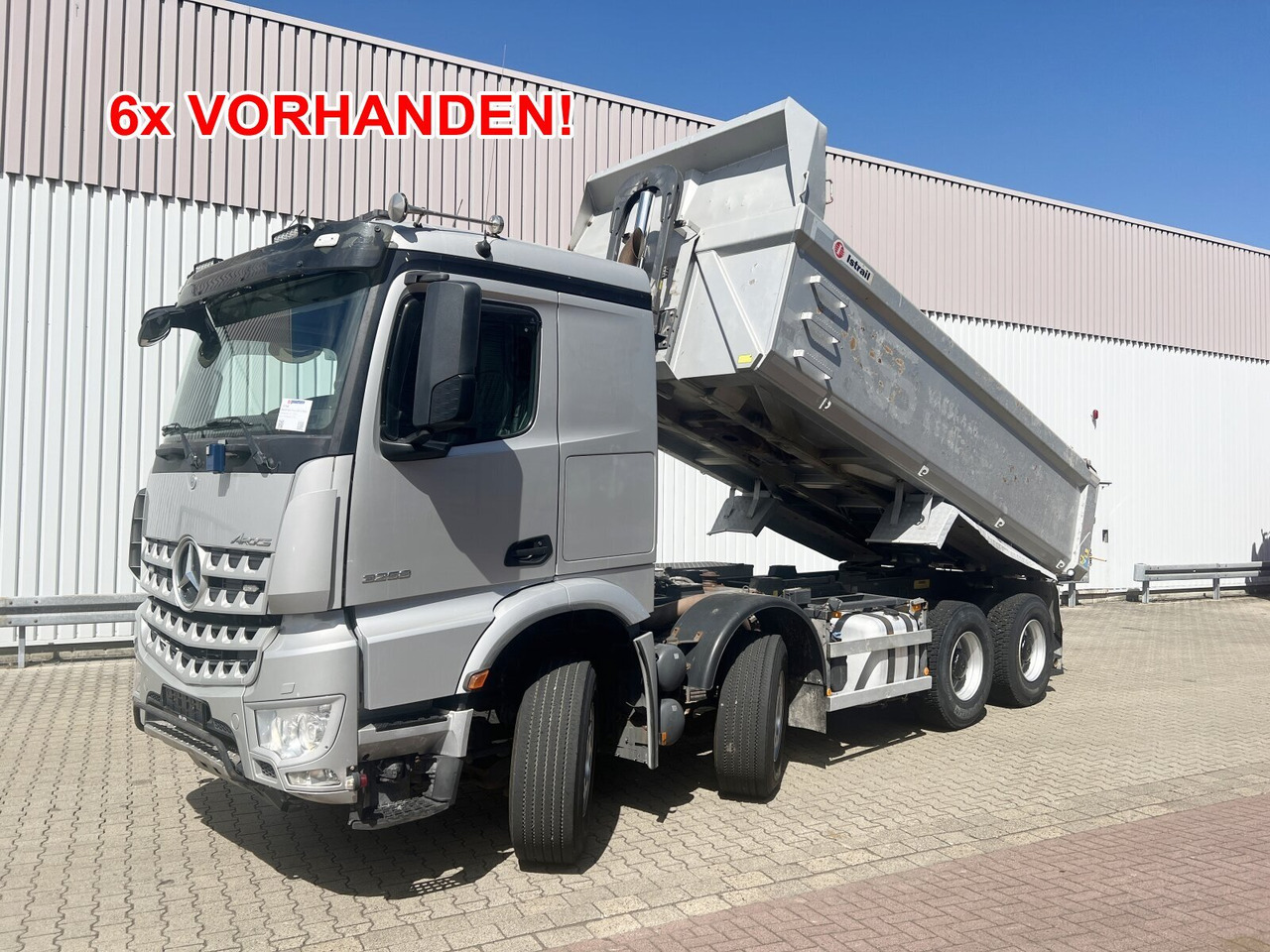 Mercedes-Benz Arocs 3251 LK 8x4/4 Arocs 3251 LK 8x4/4, Retarder, Stahlmulde ca. 15m³, hydr. Heckklappe - 덤프 : 사진 1 Mercedes-Benz Arocs 3251 LK 8x4/4 Arocs 3251 LK 8x4/4, Retarder, Stahlmulde ca. 15m³, hydr. Heckklappe - 덤프 : 사진 1