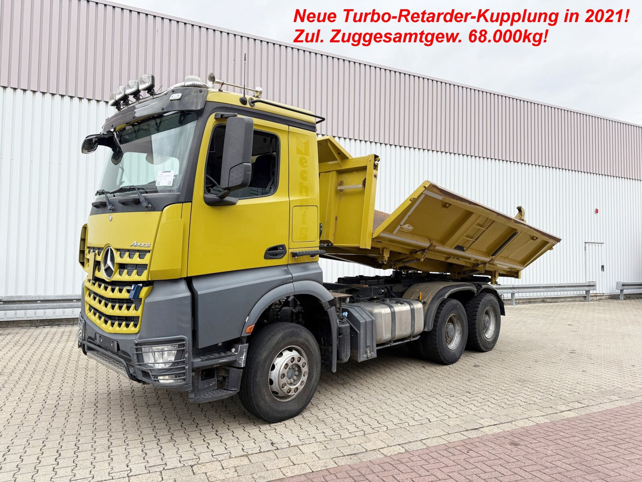 Mercedes-Benz Arocs 3363 K 6x4 Arocs 3363 K 6x4, Grounder, Turbo-Retarder-Kupplung, Bordmatik - 덤프트럭 : 사진 1 Mercedes-Benz Arocs 3363 K 6x4 Arocs 3363 K 6x4, Grounder, Turbo-Retarder-Kupplung, Bordmatik - 덤프트럭 : 사진 1