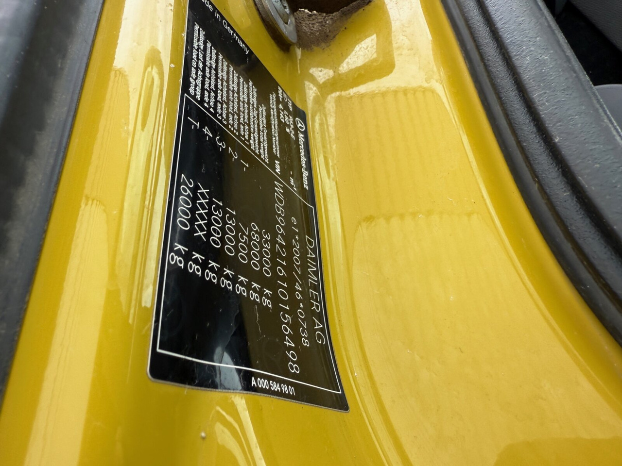 Mercedes-Benz Arocs 3363 K 6x4 Arocs 3363 K 6x4, Grounder, Turbo-Retarder-Kupplung - 후크 리프트 트럭 : 사진 3 Mercedes-Benz Arocs 3363 K 6x4 Arocs 3363 K 6x4, Grounder, Turbo-Retarder-Kupplung - 후크 리프트 트럭 : 사진 3