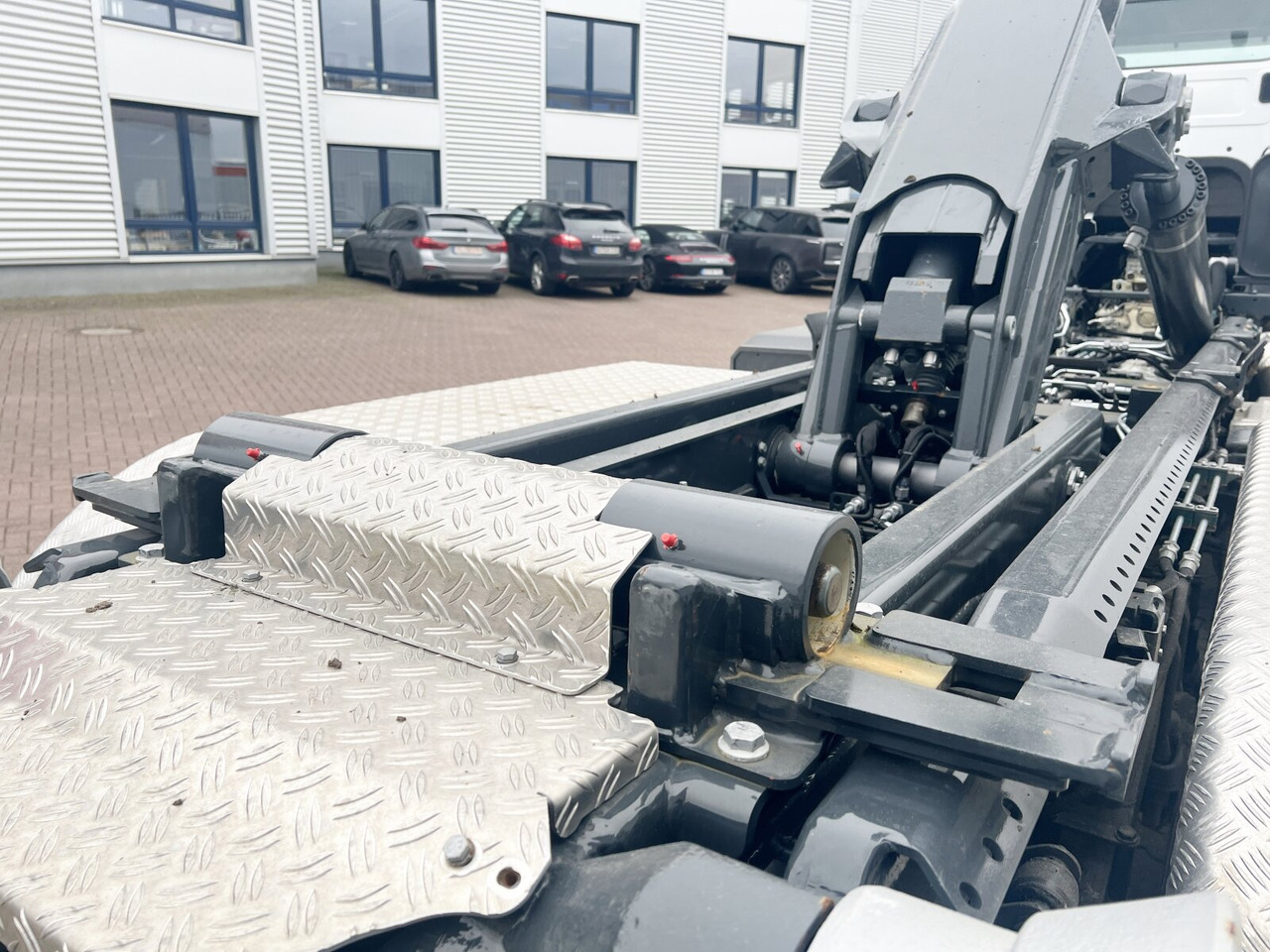 Mercedes-Benz Arocs 4142/48 8x4/4 Arocs 4142/48 8x4/4, Grounder, Meiller RS26 62-K, Funk, Motorabtrieb - 후크 리프트 트럭 : 사진 2 Mercedes-Benz Arocs 4142/48 8x4/4 Arocs 4142/48 8x4/4, Grounder, Meiller RS26 62-K, Funk, Motorabtrieb - 후크 리프트 트럭 : 사진 2