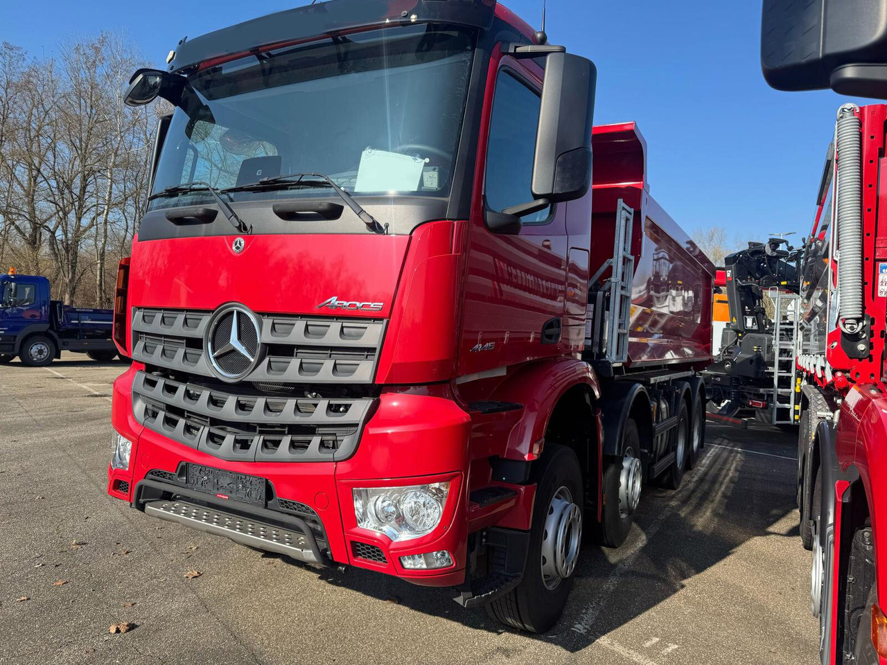 Mercedes-Benz Arocs 4145 K 8x4/4 Arocs 4145 K 8x4/4, Grounder, MultimediaCockpit, Navi, Stahlmulde ca. 16m³ - 덤프 : 사진 2 Mercedes-Benz Arocs 4145 K 8x4/4 Arocs 4145 K 8x4/4, Grounder, MultimediaCockpit, Navi, Stahlmulde ca. 16m³ - 덤프 : 사진 2