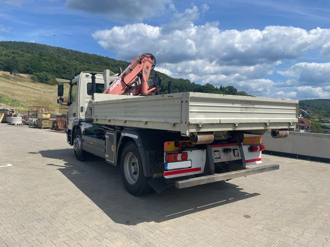 Mercedes-Benz Atego 1224 K 4x2 Atego 1224 K 4x2 - 후크 리프트 트럭 : 사진 3 Mercedes-Benz Atego 1224 K 4x2 Atego 1224 K 4x2 - 후크 리프트 트럭 : 사진 3