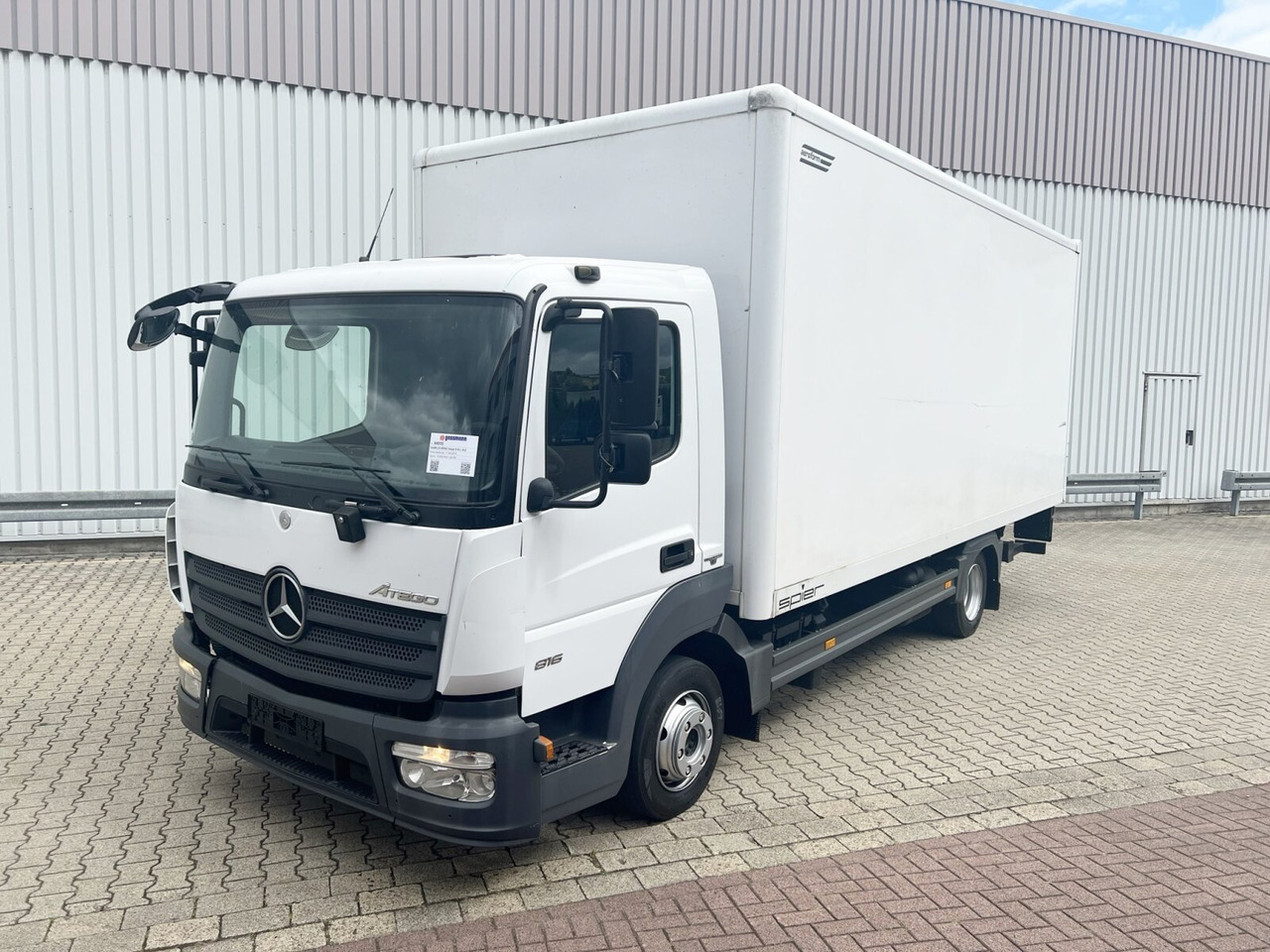 Mercedes-Benz Atego 816 4x2 Atego 816 4x2, LBW - 박스 트럭 : 사진 1 Mercedes-Benz Atego 816 4x2 Atego 816 4x2, LBW - 박스 트럭 : 사진 1