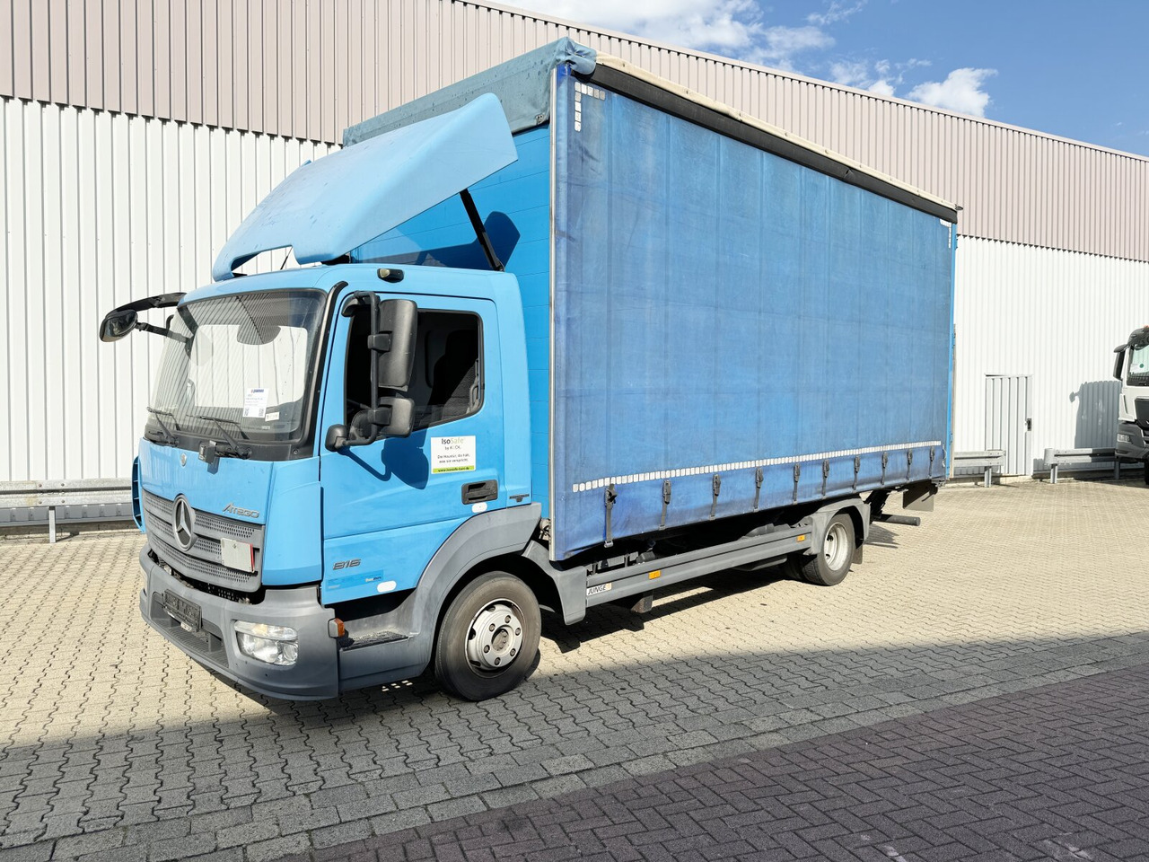 Mercedes-Benz Atego 816 L 4x2 Atego 816 L 4x2, Dautel LBW - 커튼사이더 트럭 : 사진 1 Mercedes-Benz Atego 816 L 4x2 Atego 816 L 4x2, Dautel LBW - 커튼사이더 트럭 : 사진 1