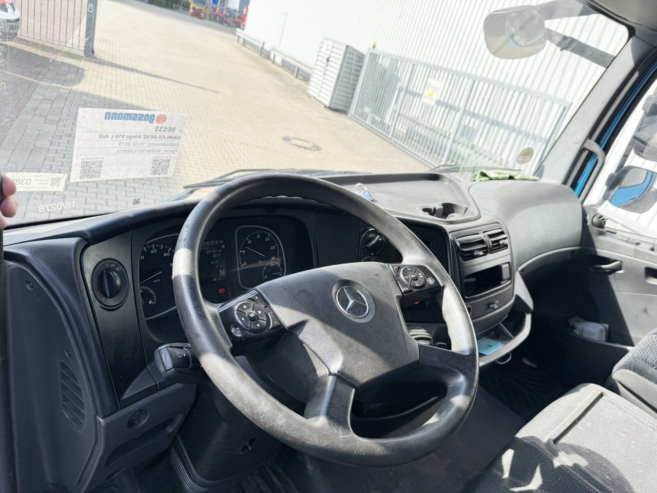 Mercedes-Benz Atego 816 L 4x2 Atego 816 L 4x2, Dautel LBW - 커튼사이더 트럭 : 사진 2 Mercedes-Benz Atego 816 L 4x2 Atego 816 L 4x2, Dautel LBW - 커튼사이더 트럭 : 사진 2