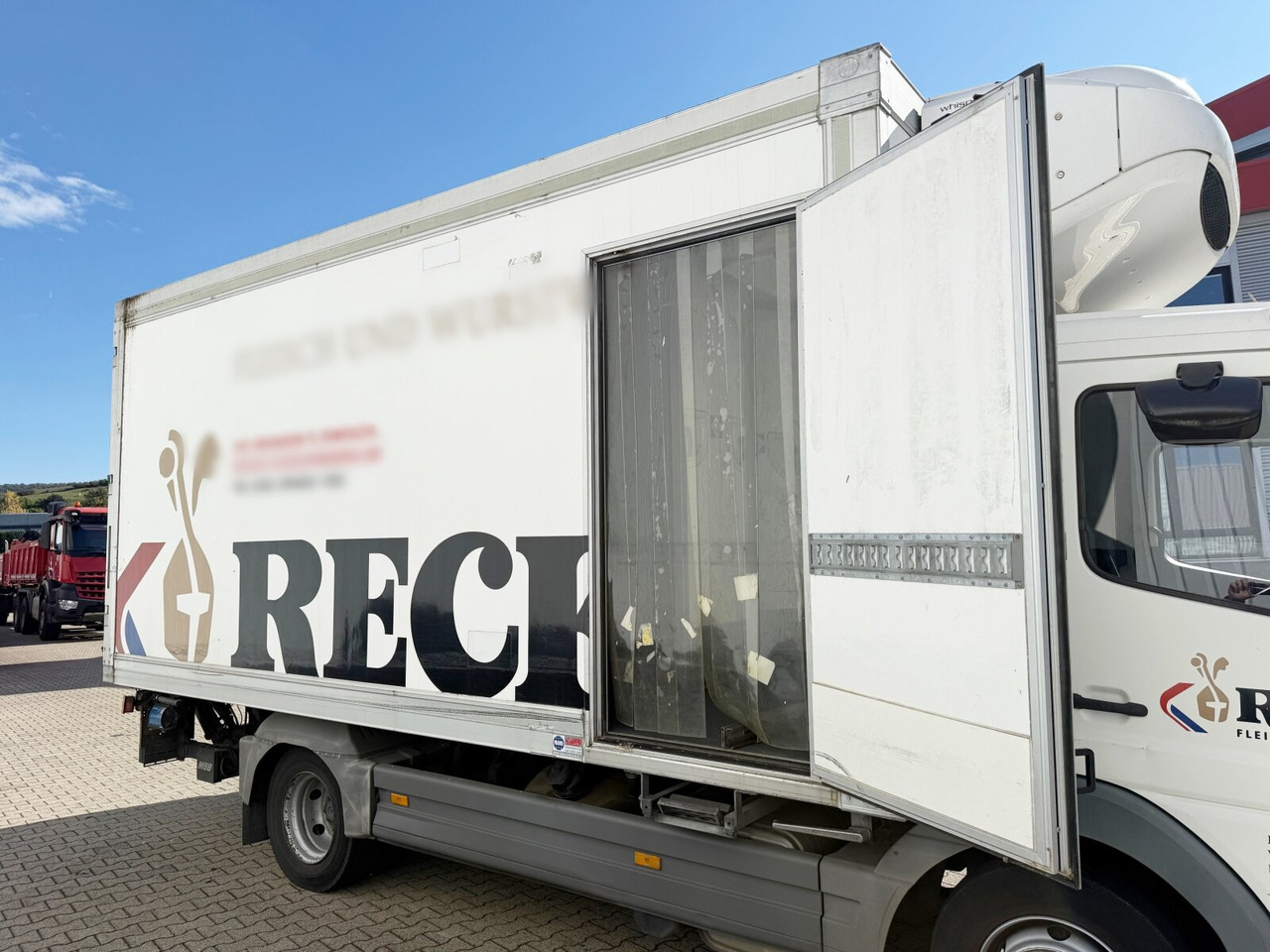 트럭 Mercedes-Benz Atego 816 L 4x2 Atego 816 L 4x2, Kühlkoffer, ThermoKing, Trennwand, LBW MBB : 사진 10