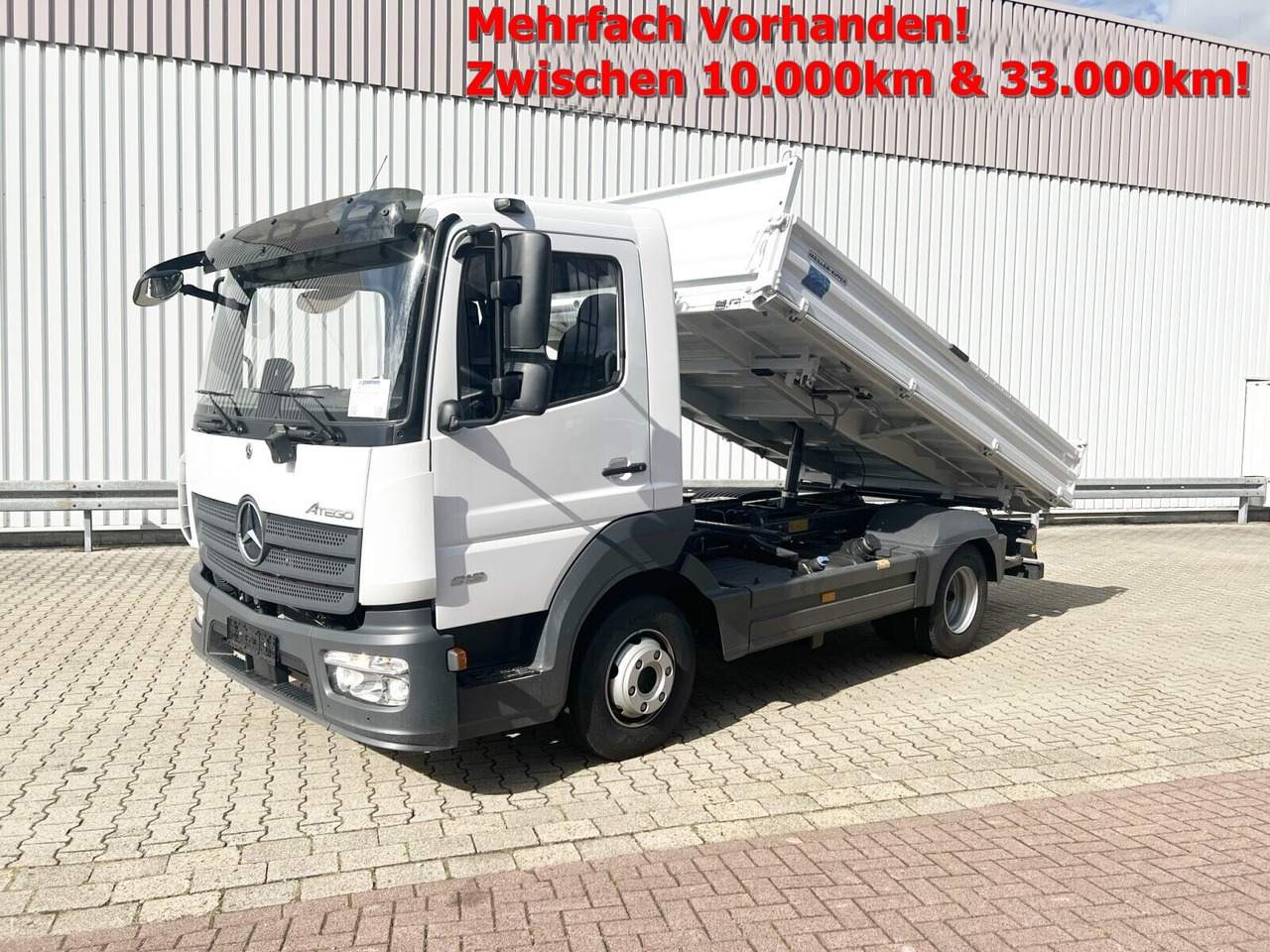 Mercedes-Benz Atego 818/23 K 4x2 Atego 818/23 K 4x2, 2x AHK, Meiller-Kipper, mehrfach Vorhanden! - 덤프트럭 : 사진 1 Mercedes-Benz Atego 818/23 K 4x2 Atego 818/23 K 4x2, 2x AHK, Meiller-Kipper, mehrfach Vorhanden! - 덤프트럭 : 사진 1