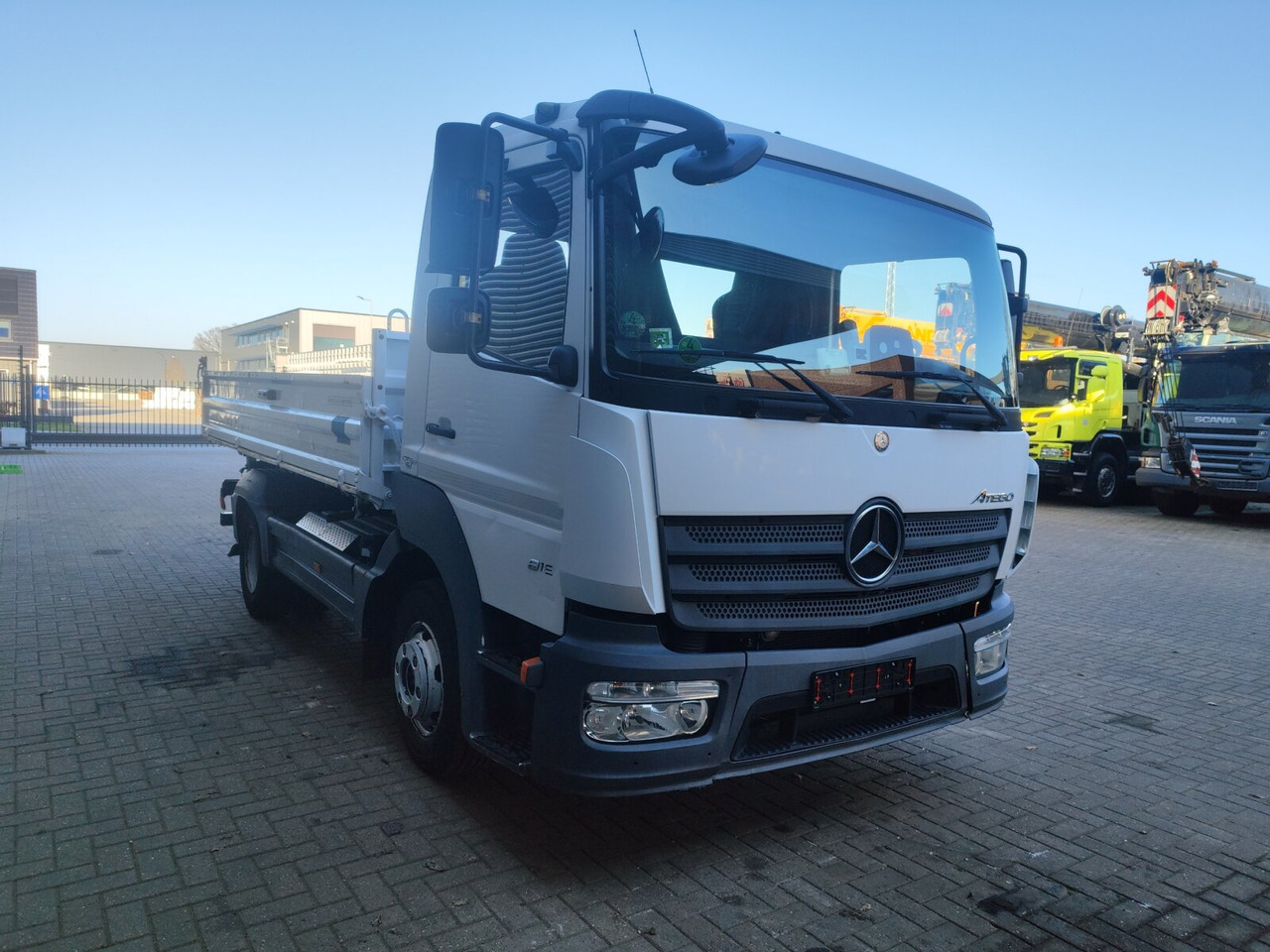Mercedes-Benz Atego 818 K 4x2 Atego 818 K 4x2, Meiller-Kipper, - 덤프트럭 : 사진 4 Mercedes-Benz Atego 818 K 4x2 Atego 818 K 4x2, Meiller-Kipper, - 덤프트럭 : 사진 4