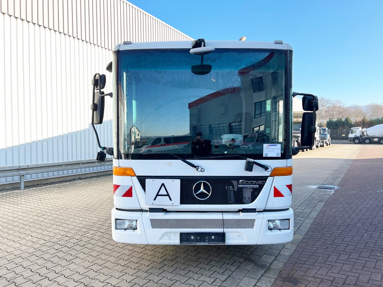 쓰레기차 운반 물 쓰레기 Mercedes-Benz Econic 2629 LL 6x2/4 NLA Econic 2629 LL 6x2/4 NLA, EEV, Lenkachse, FAUN Rotopress 520 L, Zöller-Schüttung : 사진 8
