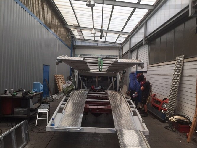 Mercedes-Benz - LP710/32 LF16V LP710/32, Autotransporter - 자동 운반 장치 트럭 : 사진 5 Mercedes-Benz - LP710/32 LF16V LP710/32, Autotransporter - 자동 운반 장치 트럭 : 사진 5
