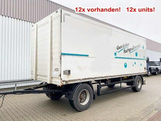 Orten PRASQ 18 Getränkeanhänger PRASQ 18 Getränkeanhänger, Stapleraufnahme, 12x VORHANDEN! - 밀폐형 박스 트레일러 : 사진 1 Orten PRASQ 18 Getränkeanhänger PRASQ 18 Getränkeanhänger, Stapleraufnahme, 12x VORHANDEN! - 밀폐형 박스 트레일러 : 사진 1