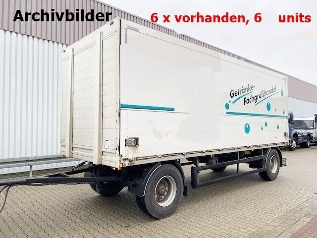 Orten PRASQ 18 Getränkeanhänger PRASQ 18 Getränkeanhänger, Stapleraufnahme, 6 x Vorhanden! - 밀폐형 박스 트레일러 : 사진 1 Orten PRASQ 18 Getränkeanhänger PRASQ 18 Getränkeanhänger, Stapleraufnahme, 6 x Vorhanden! - 밀폐형 박스 트레일러 : 사진 1