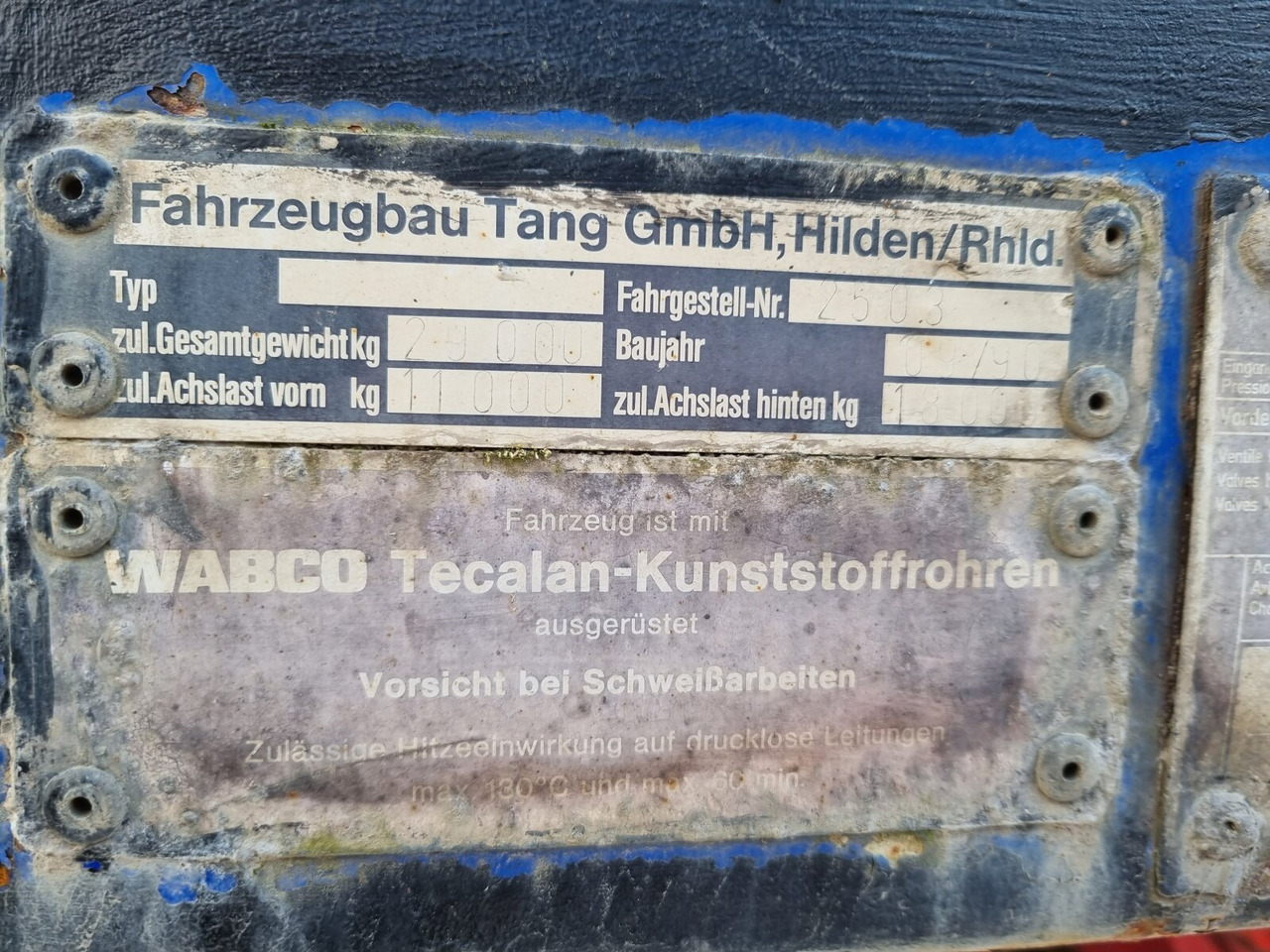 리스  Pritschenauflieger TANG Pritschenauflieger Pritschenauflieger TANG Pritschenauflieger : 사진 13