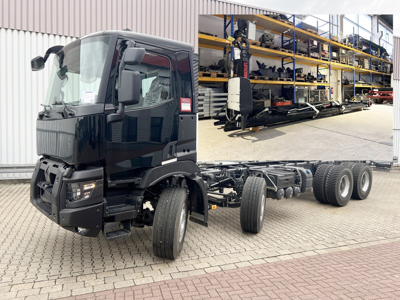 Renault C 480 8x4 C 480 8x4 - 후크 리프트 트럭 : 사진 1 Renault C 480 8x4 C 480 8x4 - 후크 리프트 트럭 : 사진 1