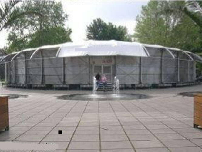 SAnh SAK17 WILLE SAK17 mobile Austellungshalle Mega Jumbo - 밀폐형 박스 세미 트레일러 : 사진 5 SAnh SAK17 WILLE SAK17 mobile Austellungshalle Mega Jumbo - 밀폐형 박스 세미 트레일러 : 사진 5