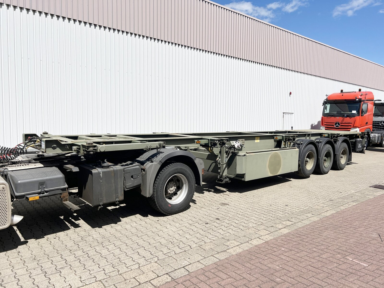 Schmitz Cargobull SCF 24 Containerchassis SCF 24 Containerchassis, 2x20/20/30/40ft, Ex-! - 세미 트레일러 : 사진 1 Schmitz Cargobull SCF 24 Containerchassis SCF 24 Containerchassis, 2x20/20/30/40ft, Ex-! - 세미 트레일러 : 사진 1