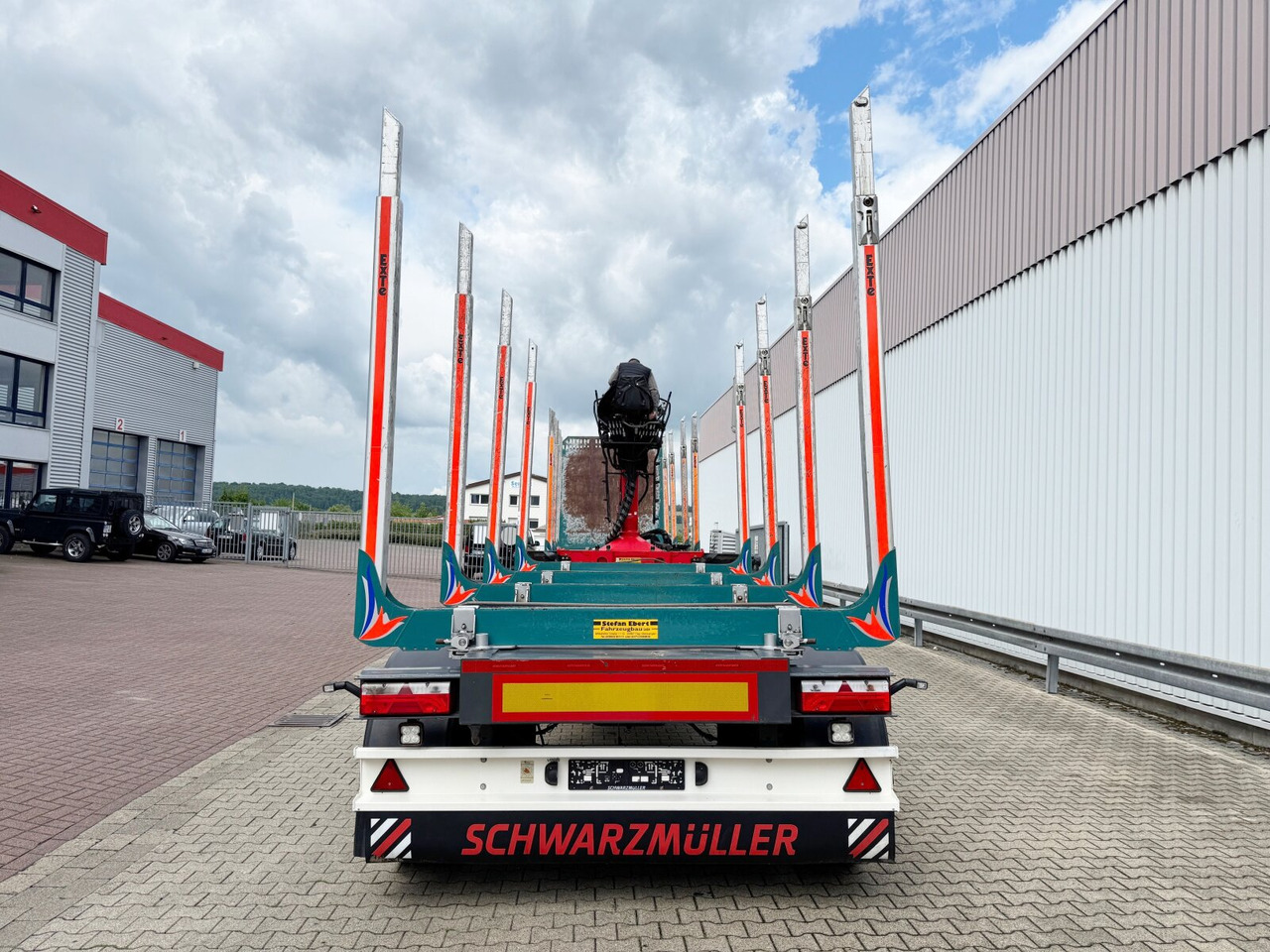 Schwarzmüller 2-Achs Holzanhänger 2-Achs Holzanhänger - 목재 트레일러 : 사진 5 Schwarzmüller 2-Achs Holzanhänger 2-Achs Holzanhänger - 목재 트레일러 : 사진 5