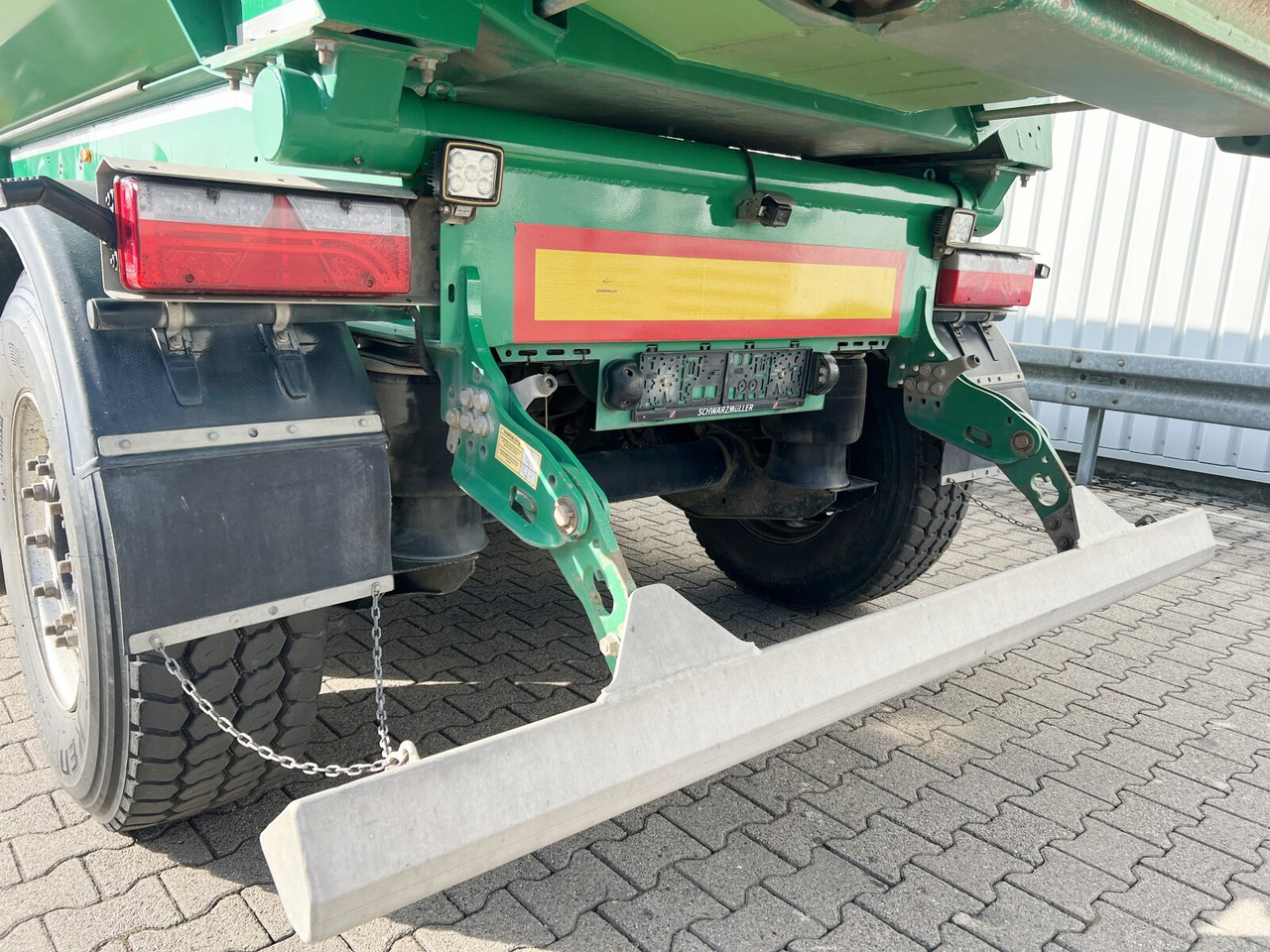 세미 트레일러 Schwarzmüller K-Serie Kippauflieger K-Serie Kippauflieger, Hardoxmulde ca. 25m³, 2x Liftachse : 사진 10
